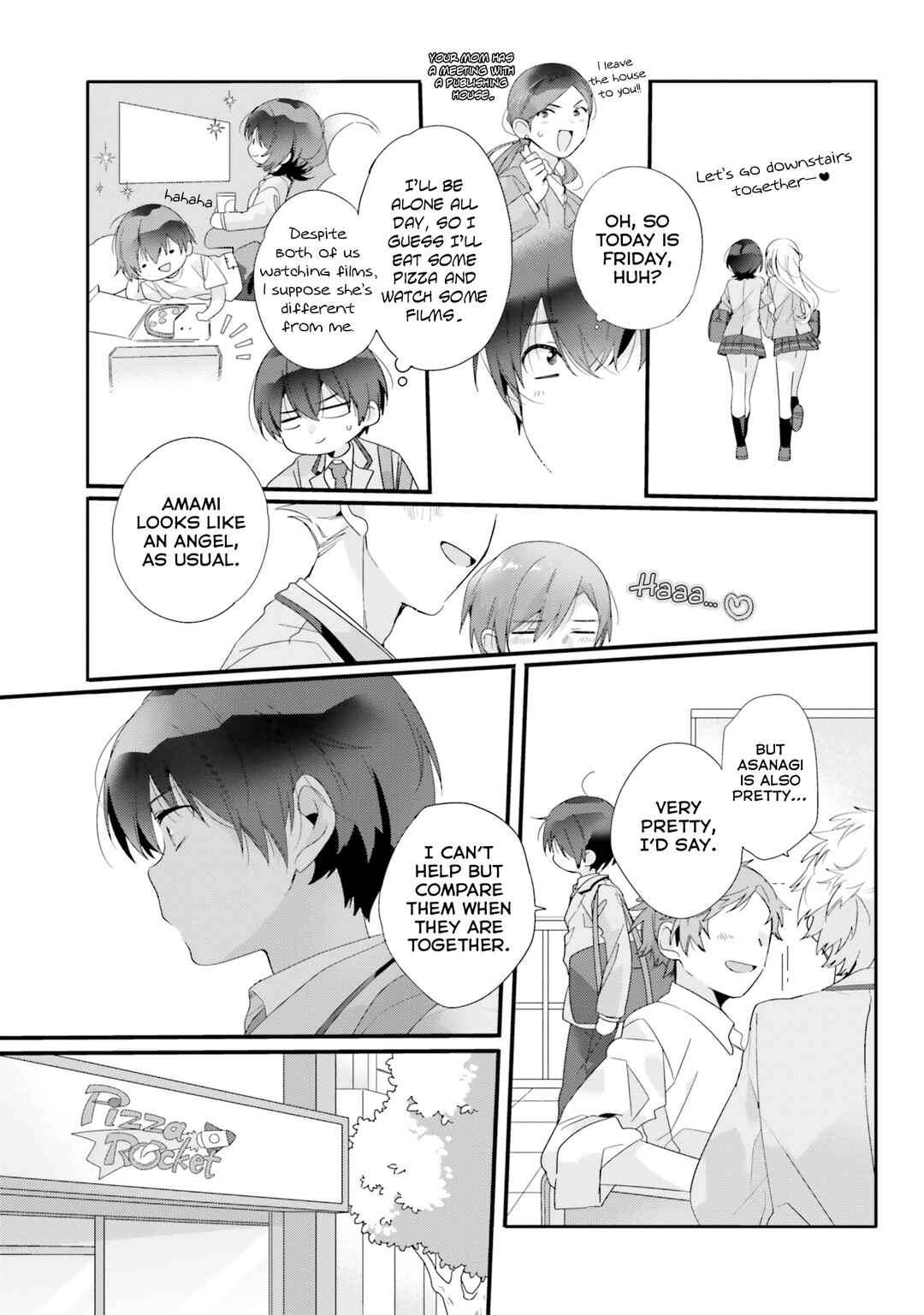 Class de 2 Banme ni Kawaii Onna no Ko to Tomodachi ni Natta Chapter 1 page 13