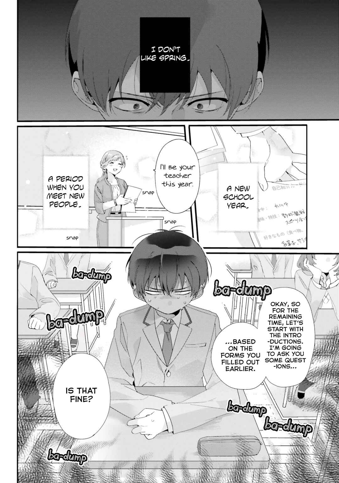 Class de 2 Banme ni Kawaii Onna no Ko to Tomodachi ni Natta Chapter 1 page 4