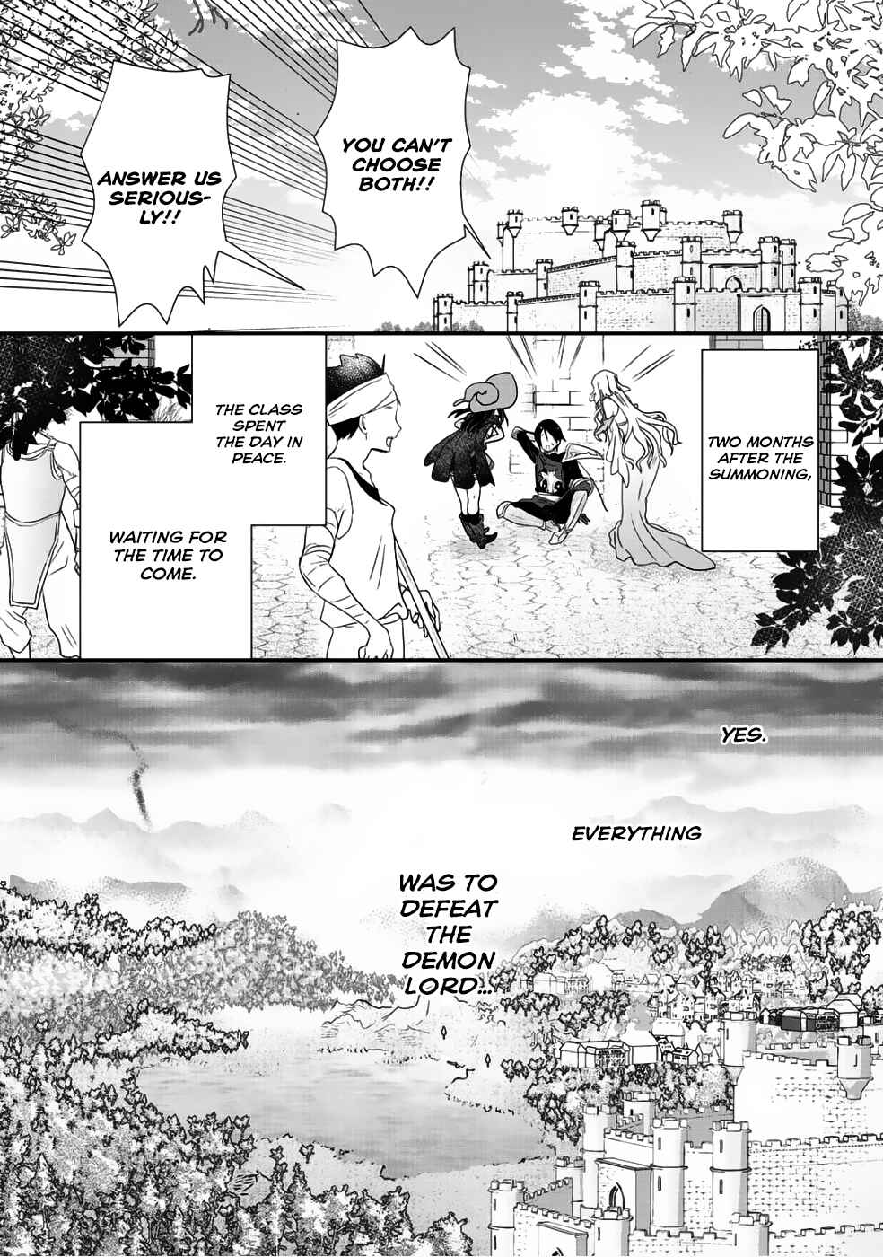 Class ga Isekai Shoukan sareta Naka Ore dake Nokotta n desu ga Chapter 10 page 11