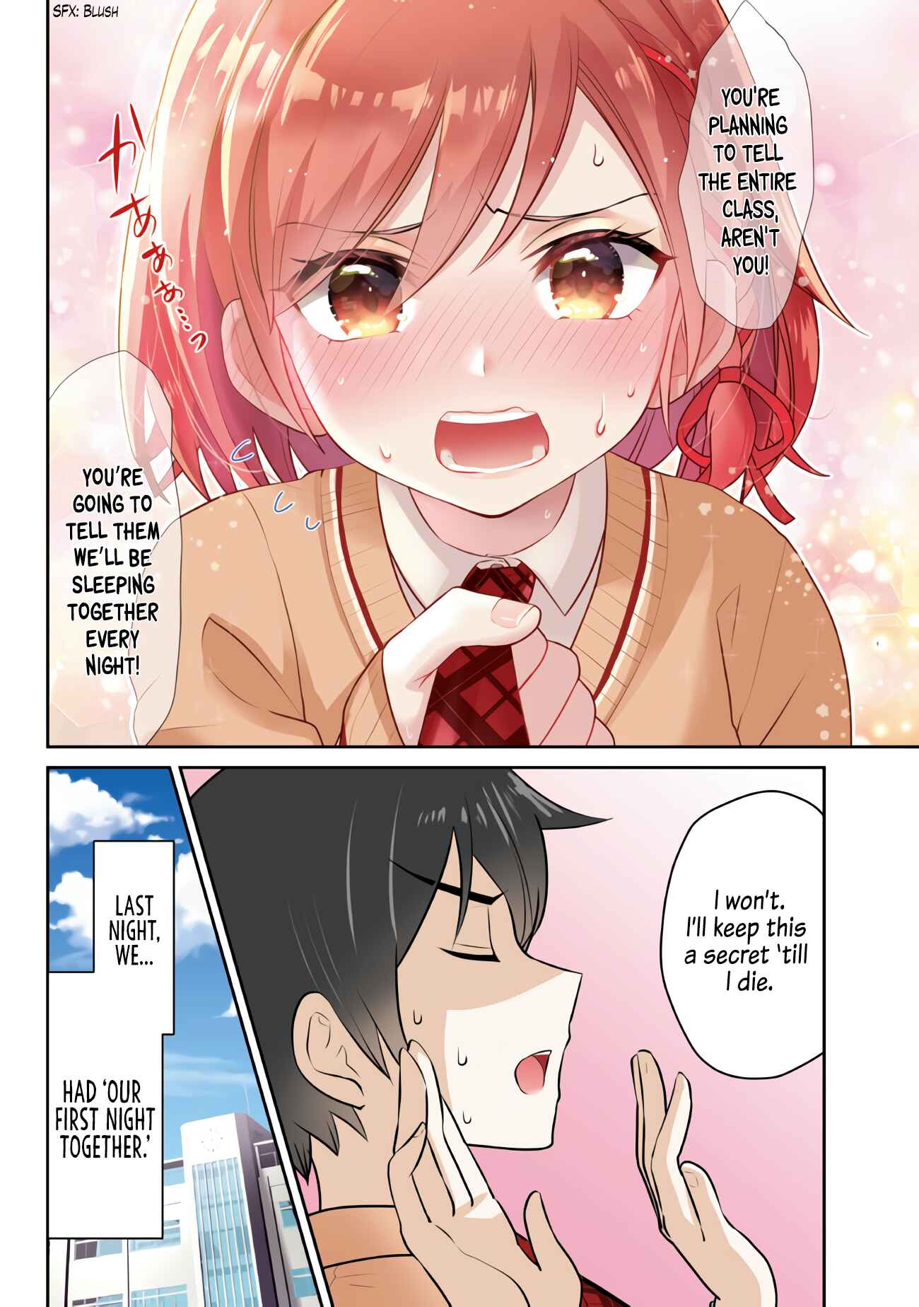 Class no Daikirai na Joshi to Kekkon Suru Koto ni Natta Chapter 3.1 page 1