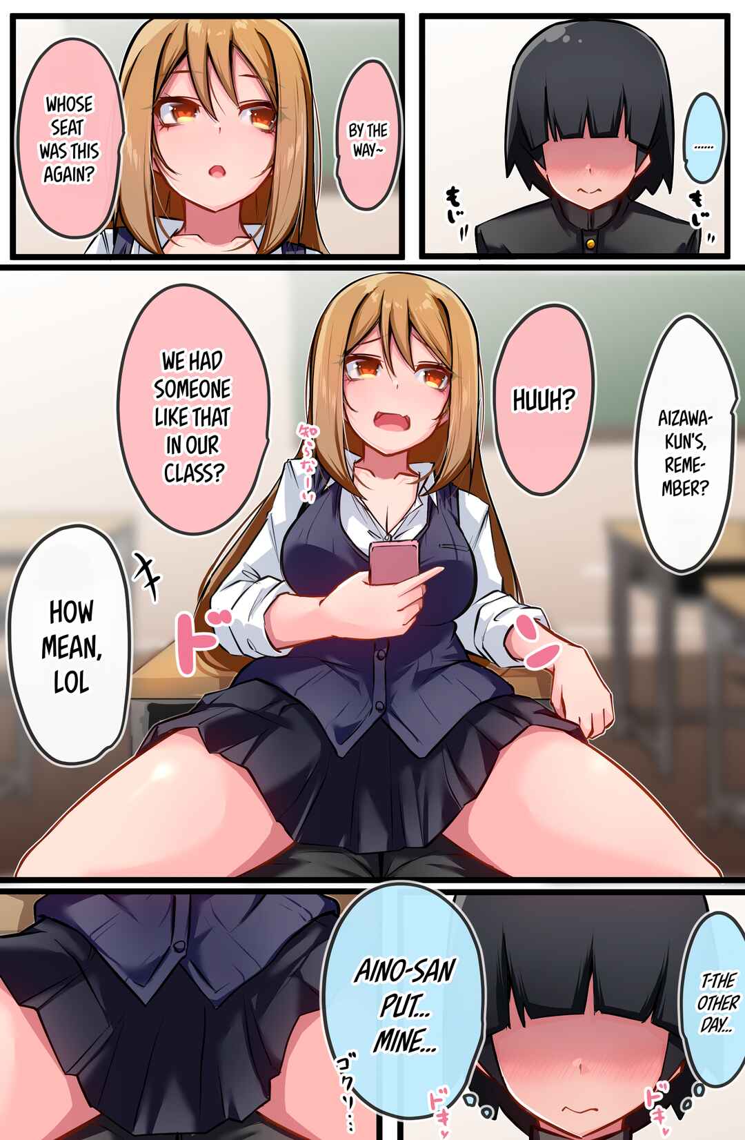 Class no Gal ni Kuuki Atsukai Sareteimasu Chapter 6 page 0