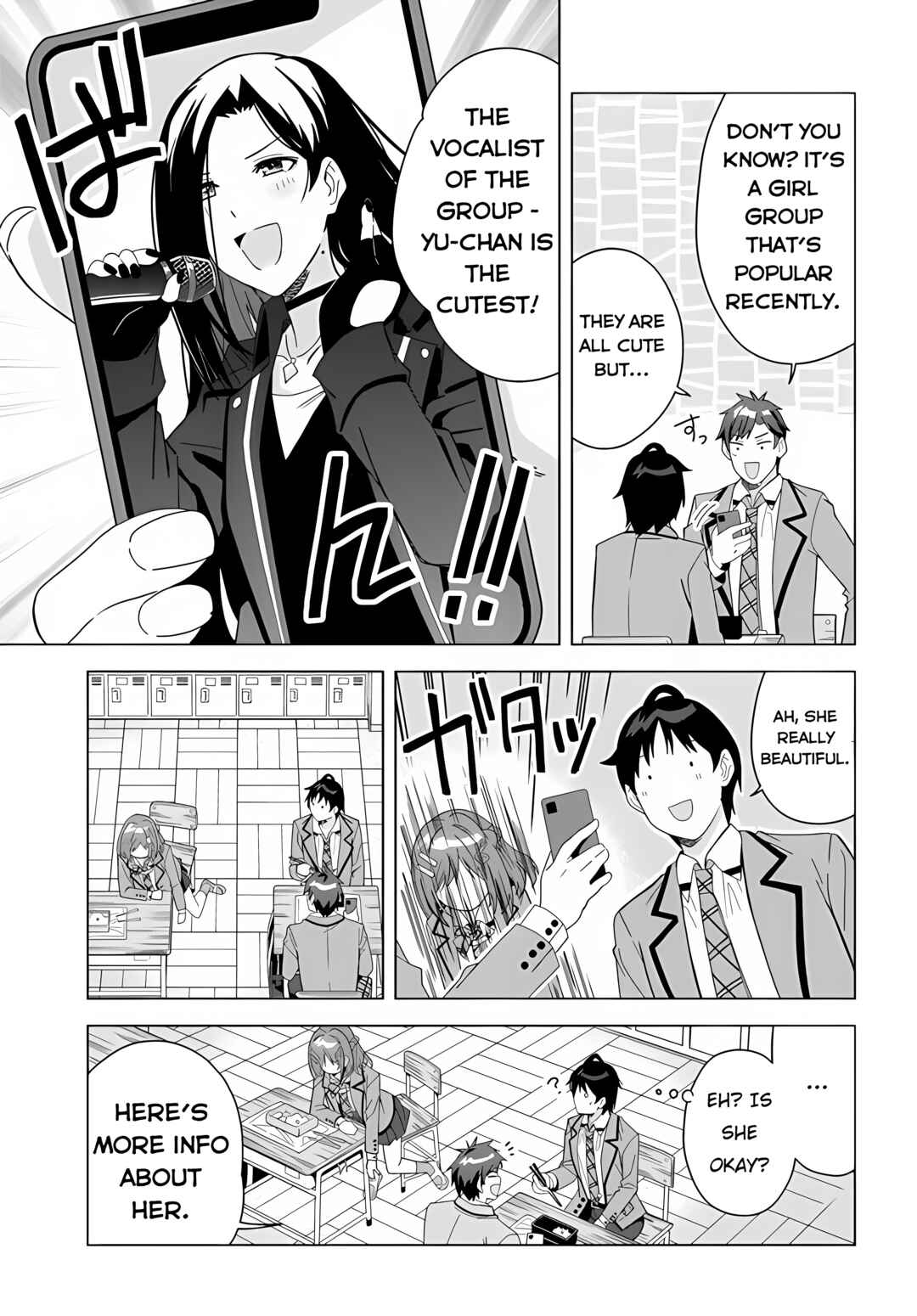Classmate no Moto Idol ga, Tonikaku Kyodou Fushin Nan desu Chapter 1 page 19