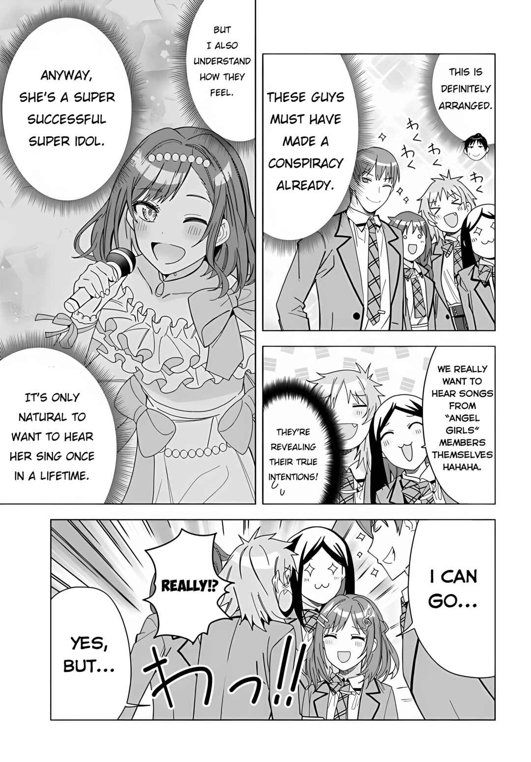 Classmate no Moto Idol ga, Tonikaku Kyodou Fushin Nan desu Chapter 1 page 23