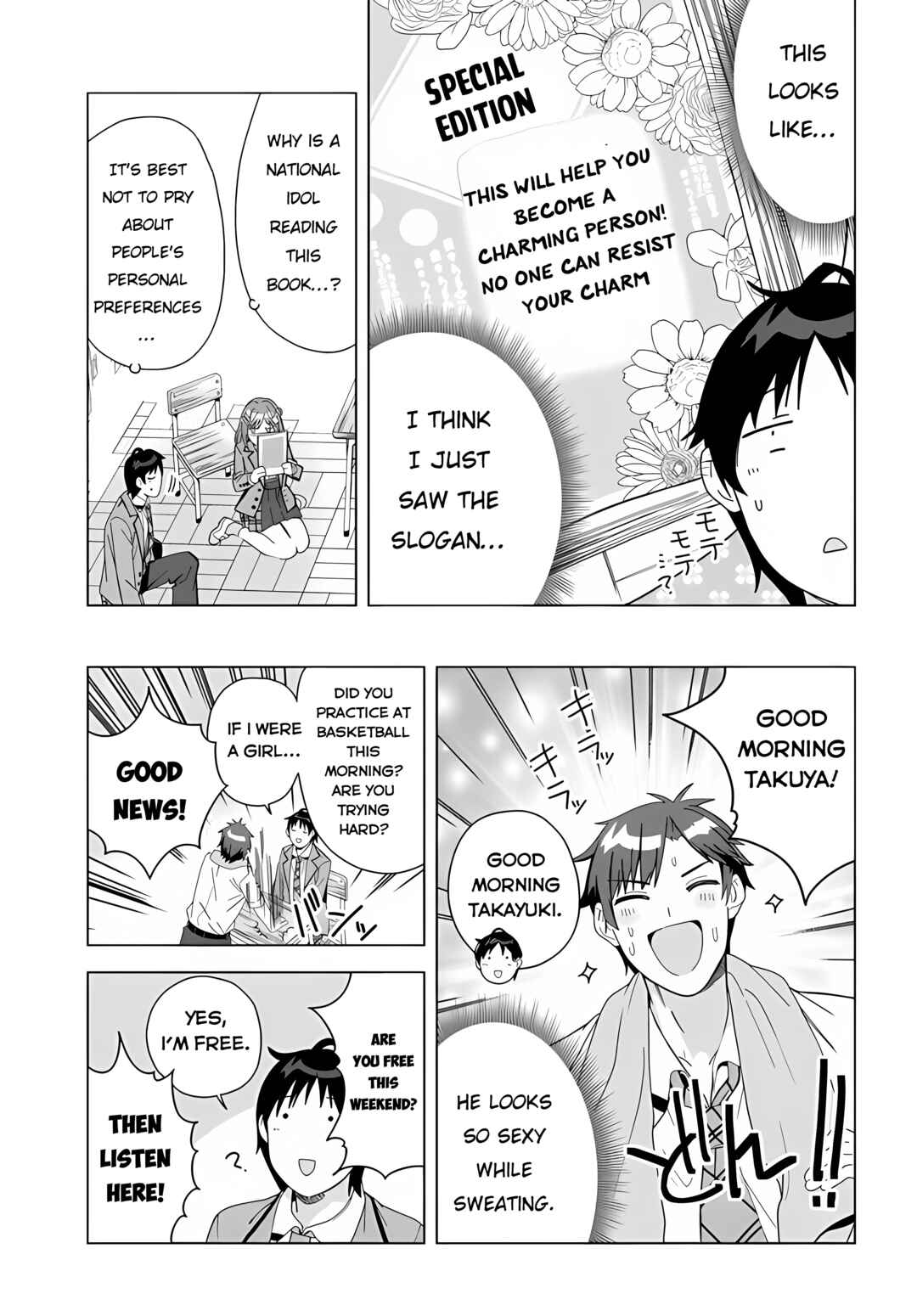 Classmate no Moto Idol ga, Tonikaku Kyodou Fushin Nan desu Chapter 1 page 35