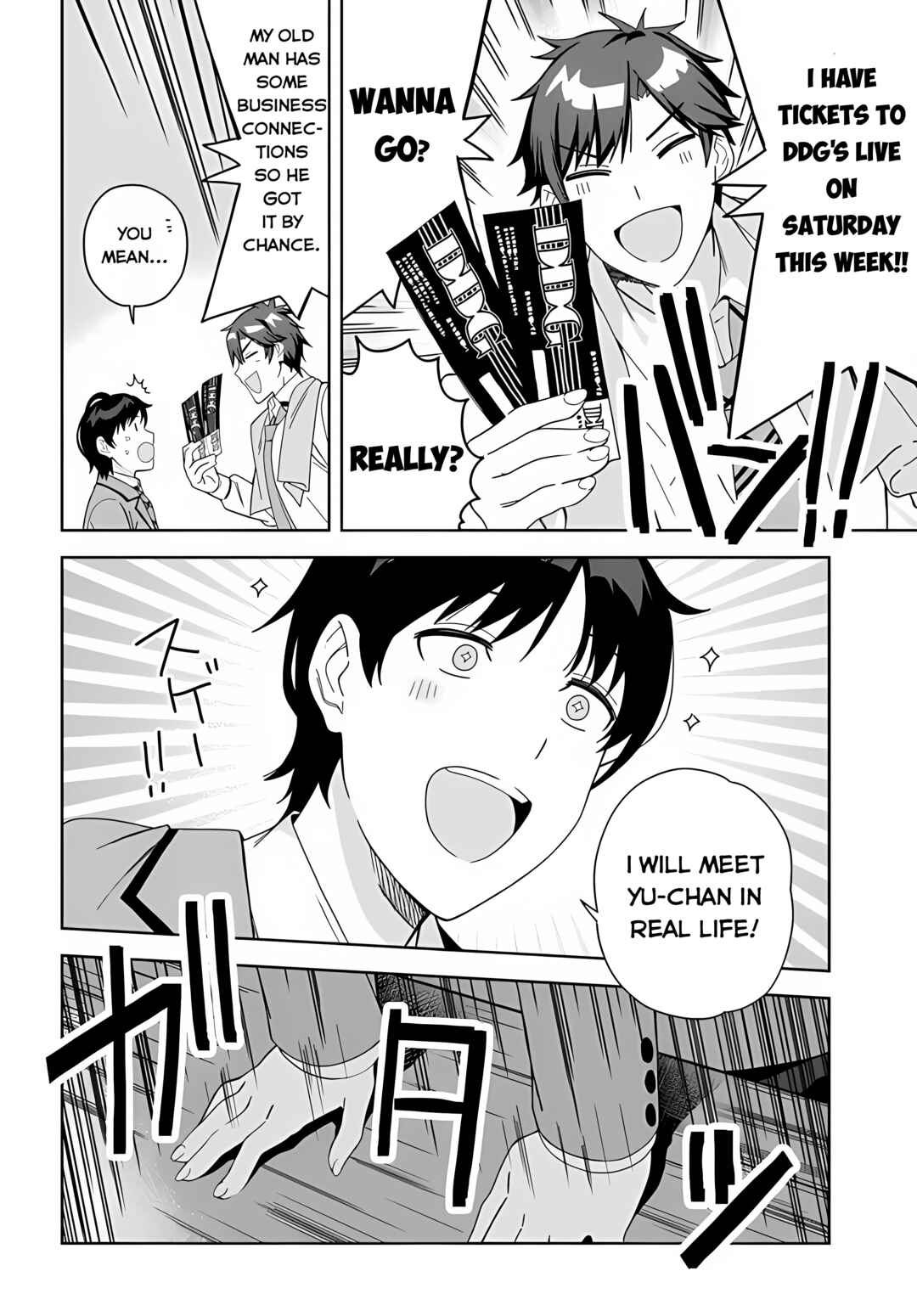 Classmate no Moto Idol ga, Tonikaku Kyodou Fushin Nan desu Chapter 1 page 36