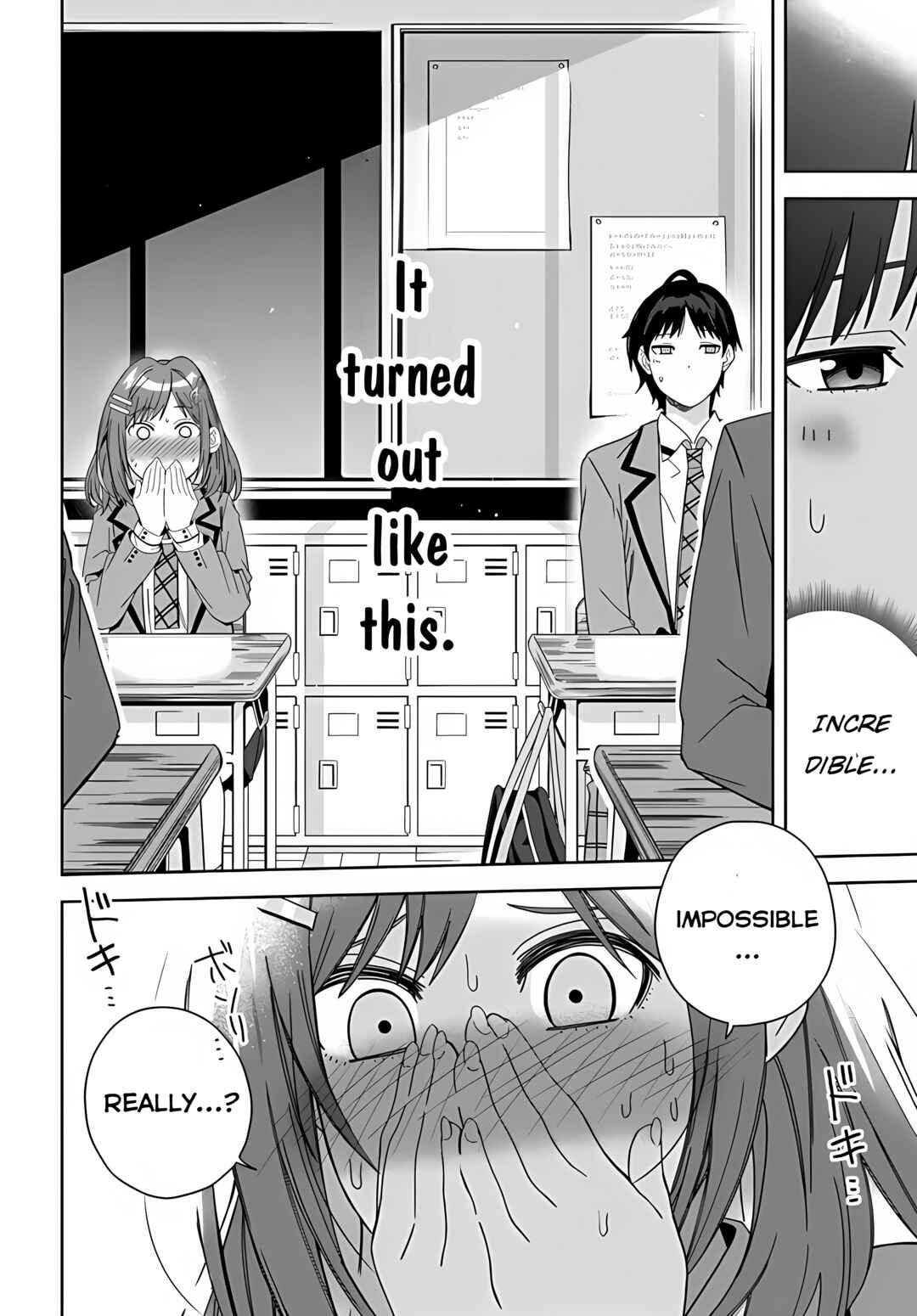 Classmate no Moto Idol ga, Tonikaku Kyodou Fushin Nan desu Chapter 1 page 8