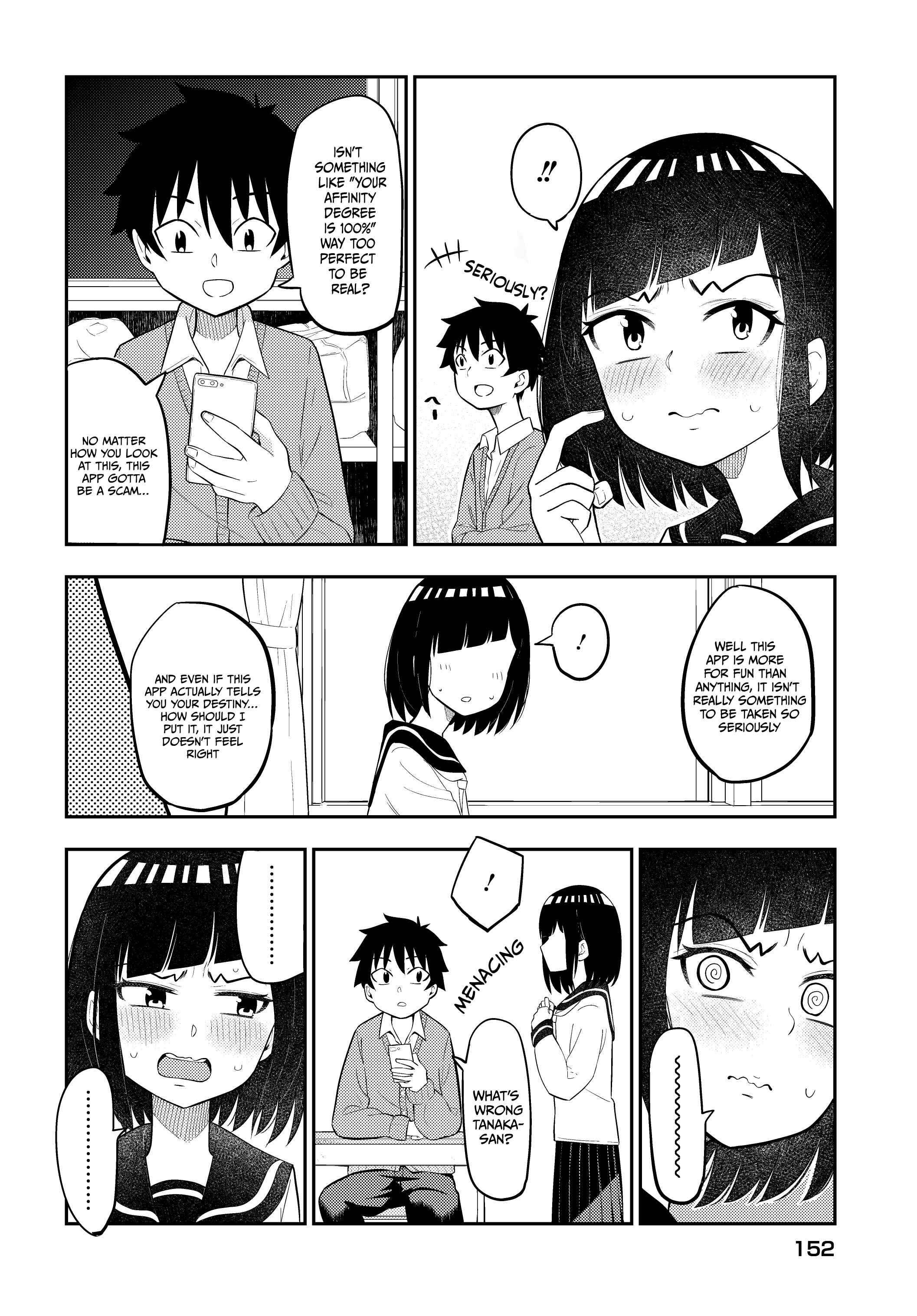 Classmate no Tanaka-san wa Sugoku Kowai Chapter 13 page 2