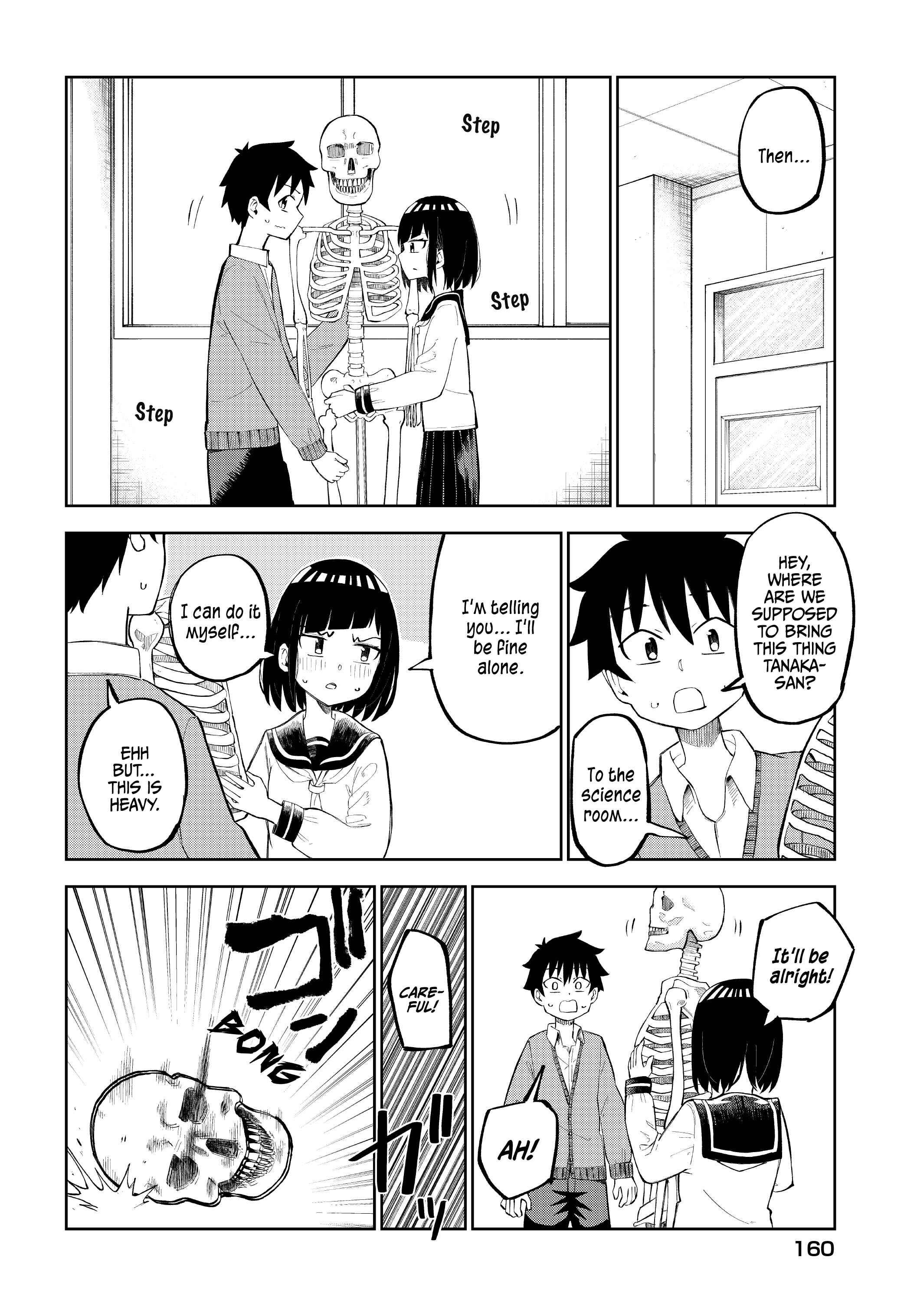Classmate no Tanaka-san wa Sugoku Kowai Chapter 14 page 2