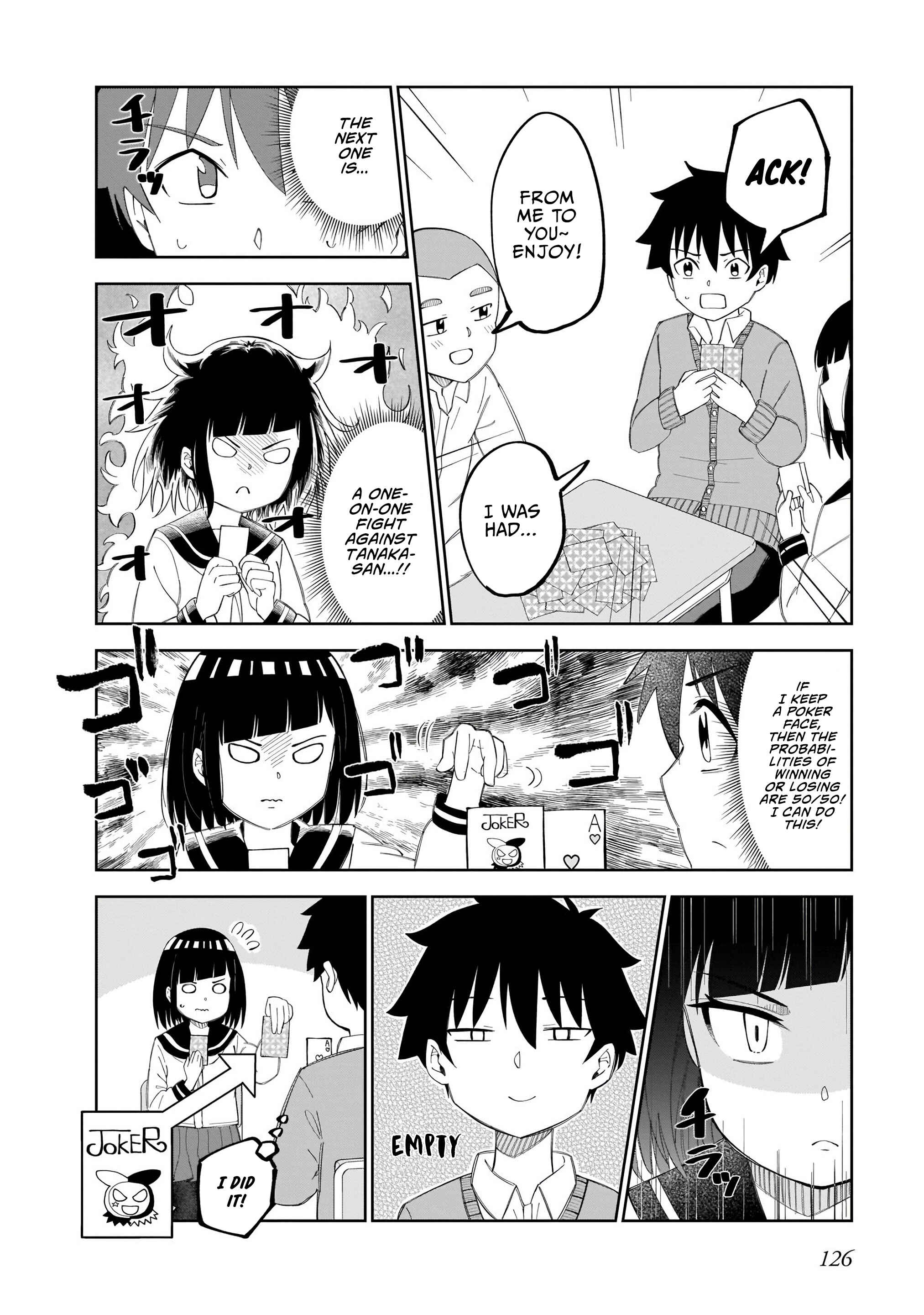 Classmate no Tanaka-san wa Sugoku Kowai Chapter 23 page 2