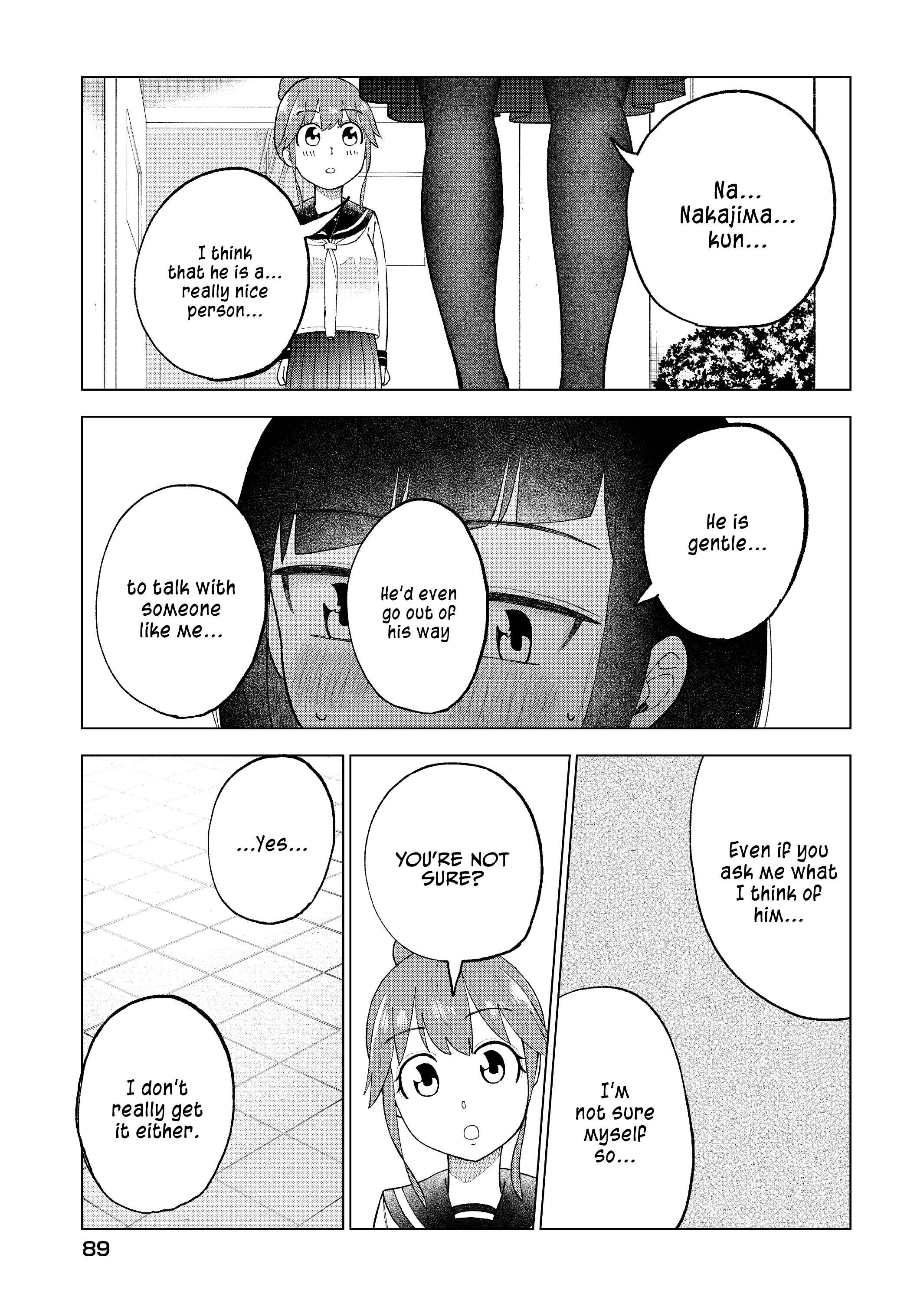 Classmate no Tanaka-san wa Sugoku Kowai Chapter 37 page 3