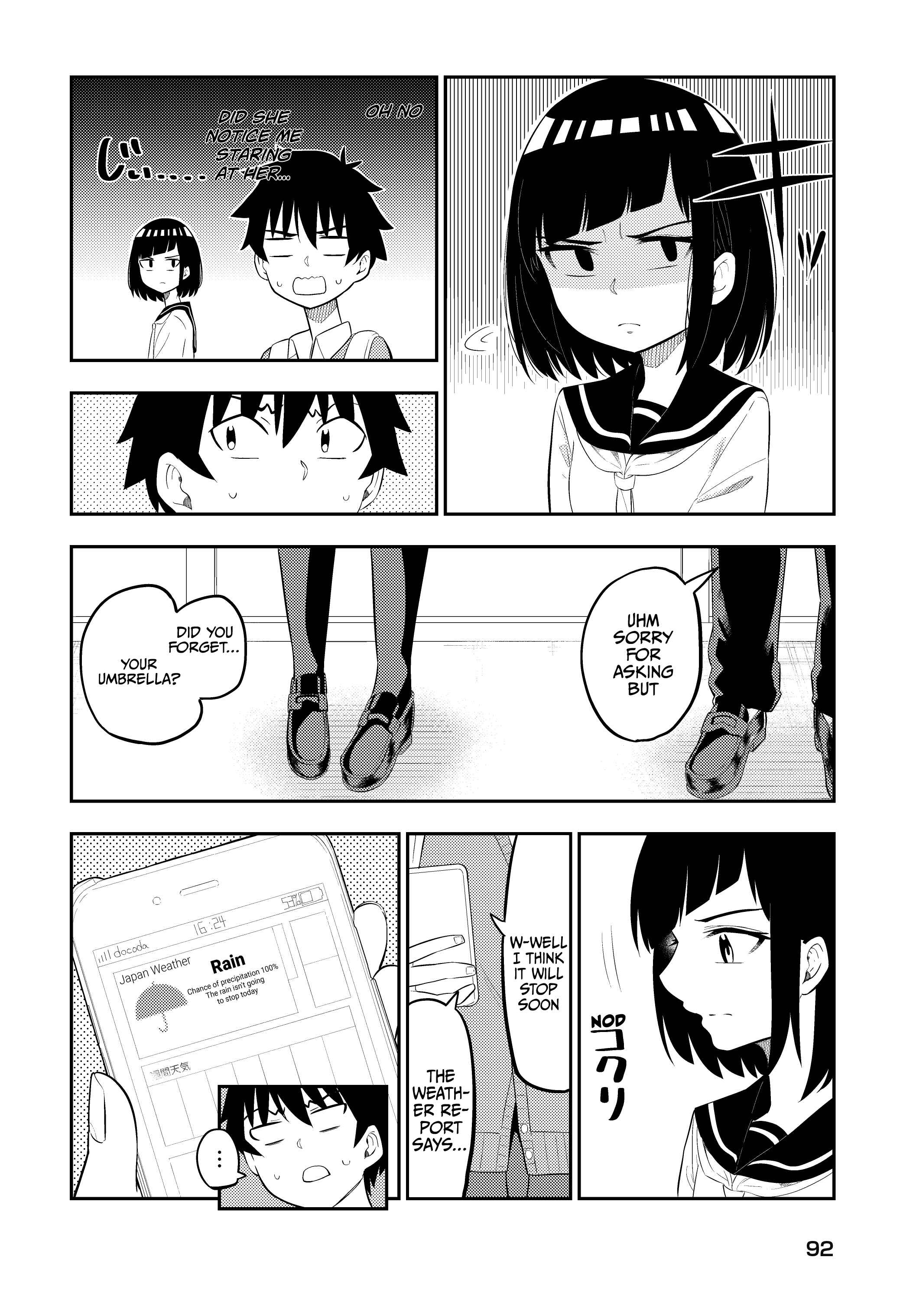 Classmate no Tanaka-san wa Sugoku Kowai Chapter 9 page 2