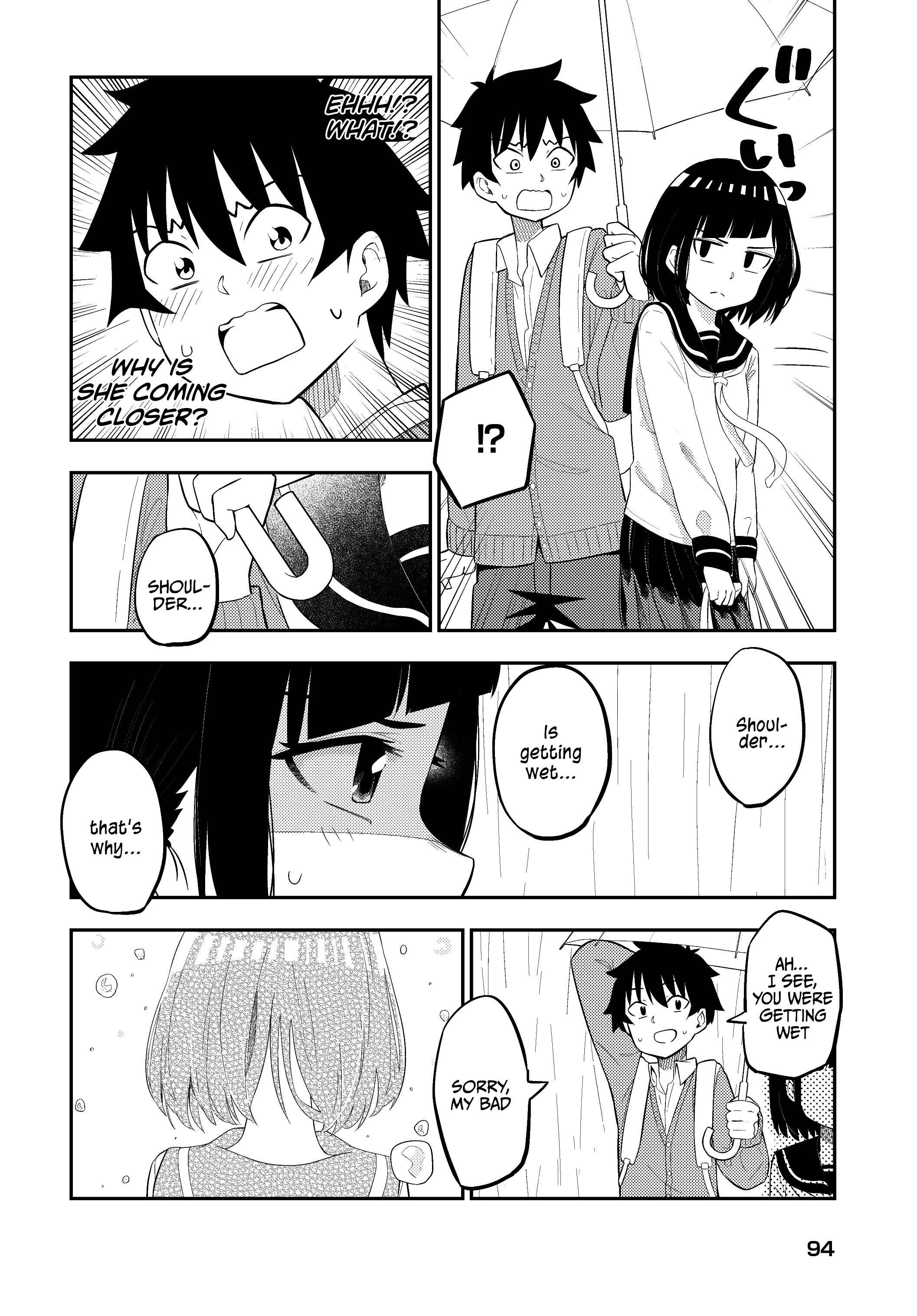 Classmate no Tanaka-san wa Sugoku Kowai Chapter 9 page 4