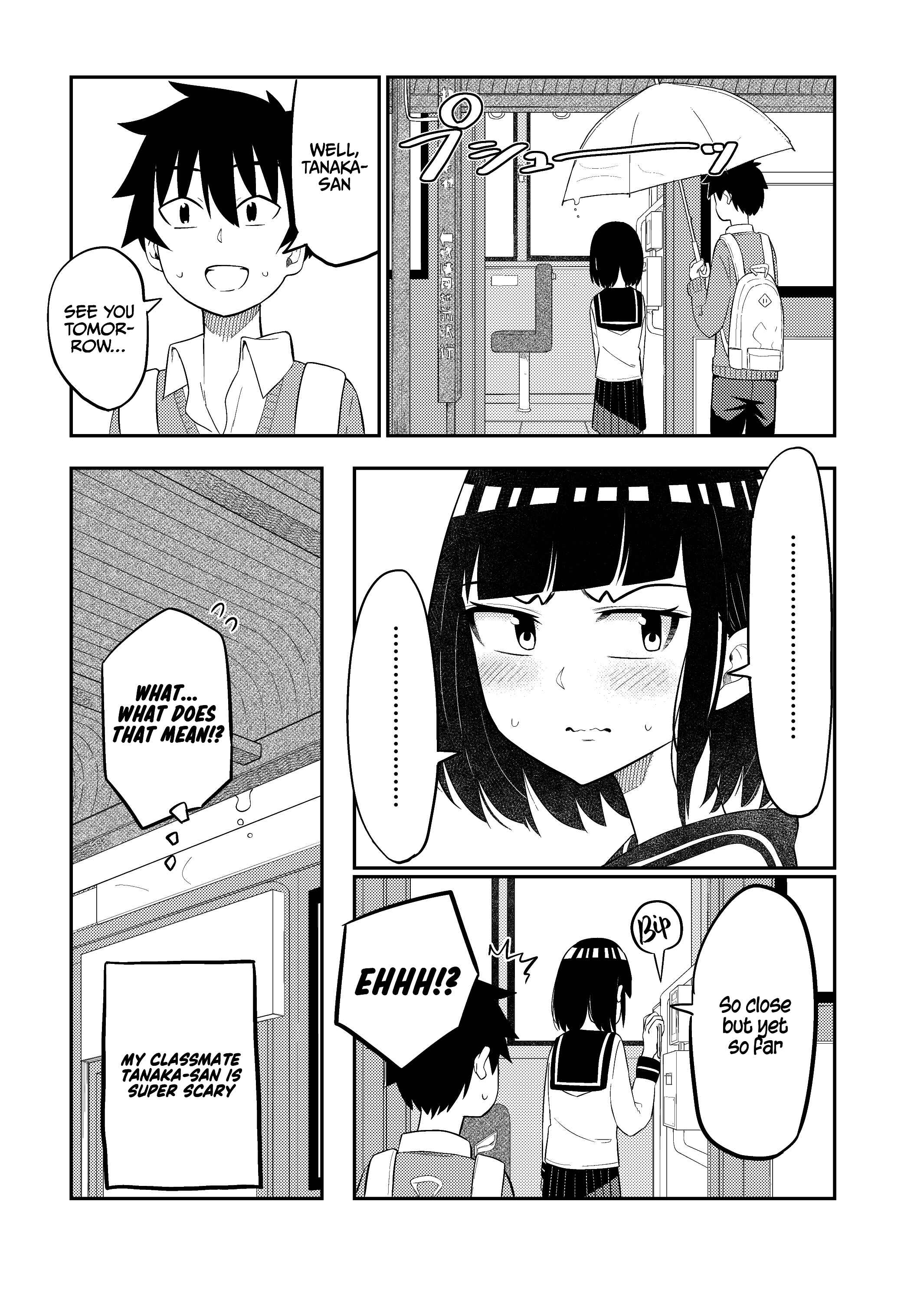 Classmate no Tanaka-san wa Sugoku Kowai Chapter 9 page 8