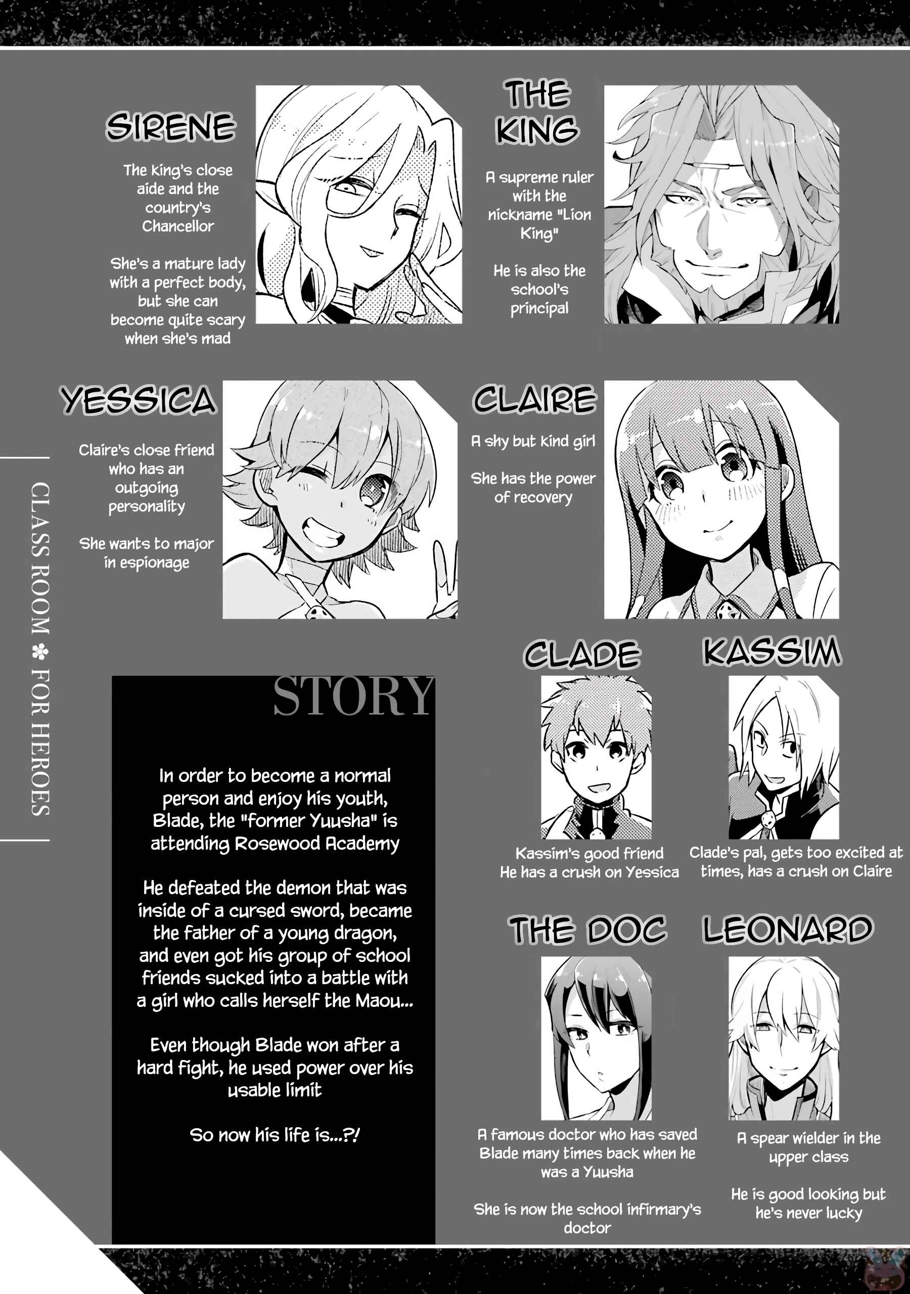 Classroom for Heroes Chapter 5.2 page 1