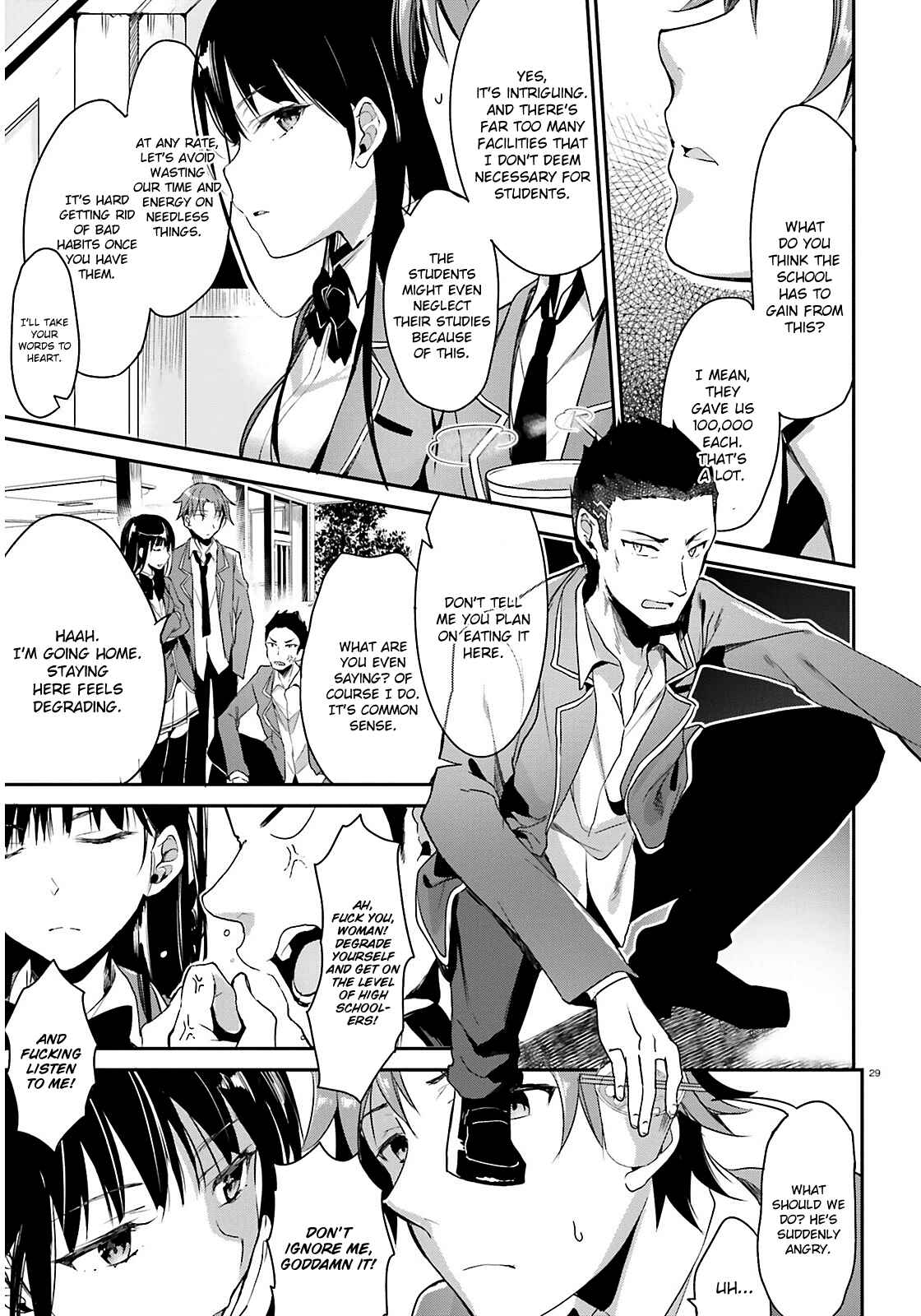 Classroom of the Elite Chapter 1 page 29