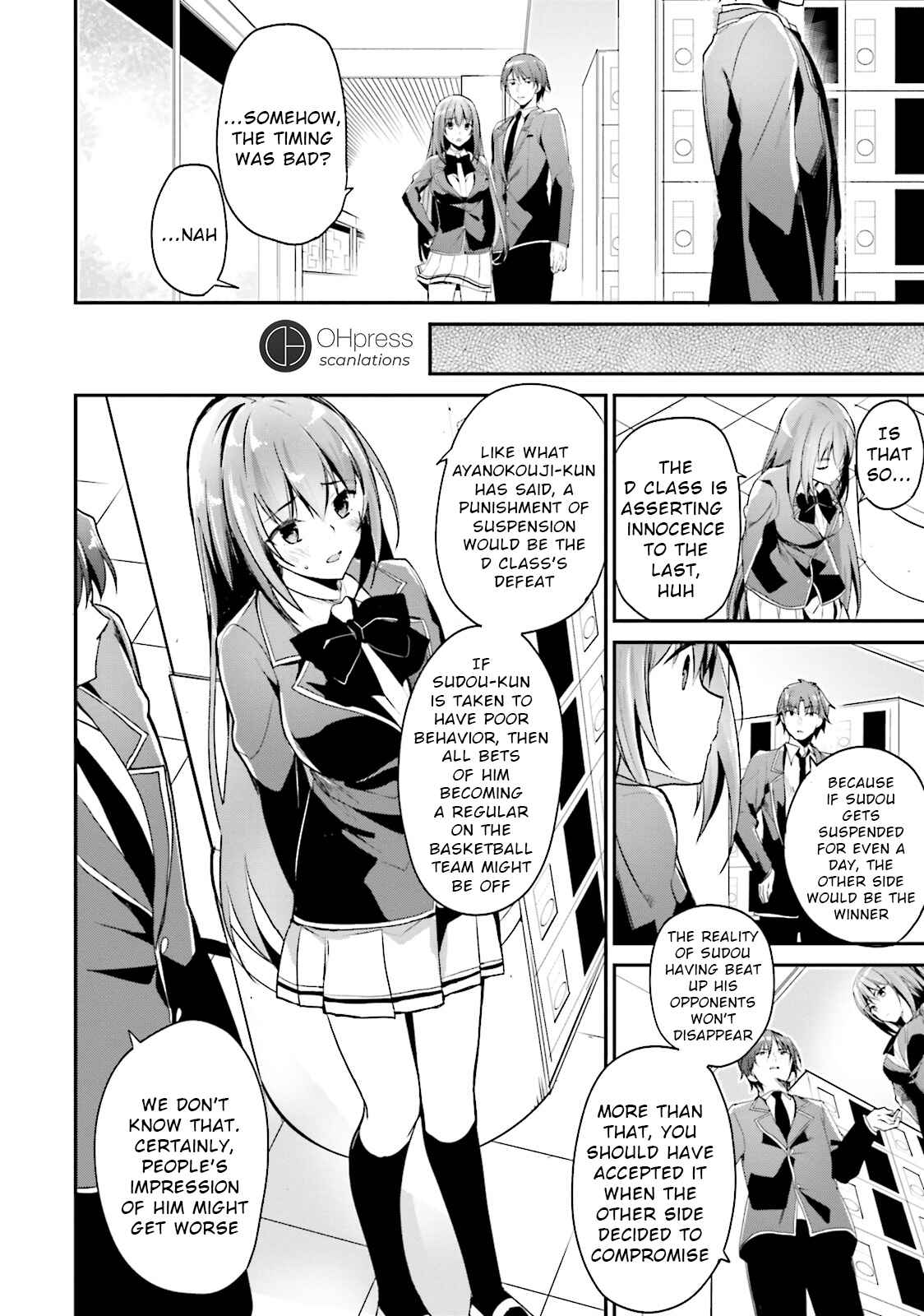 Classroom of the Elite Chapter 13 page 32
