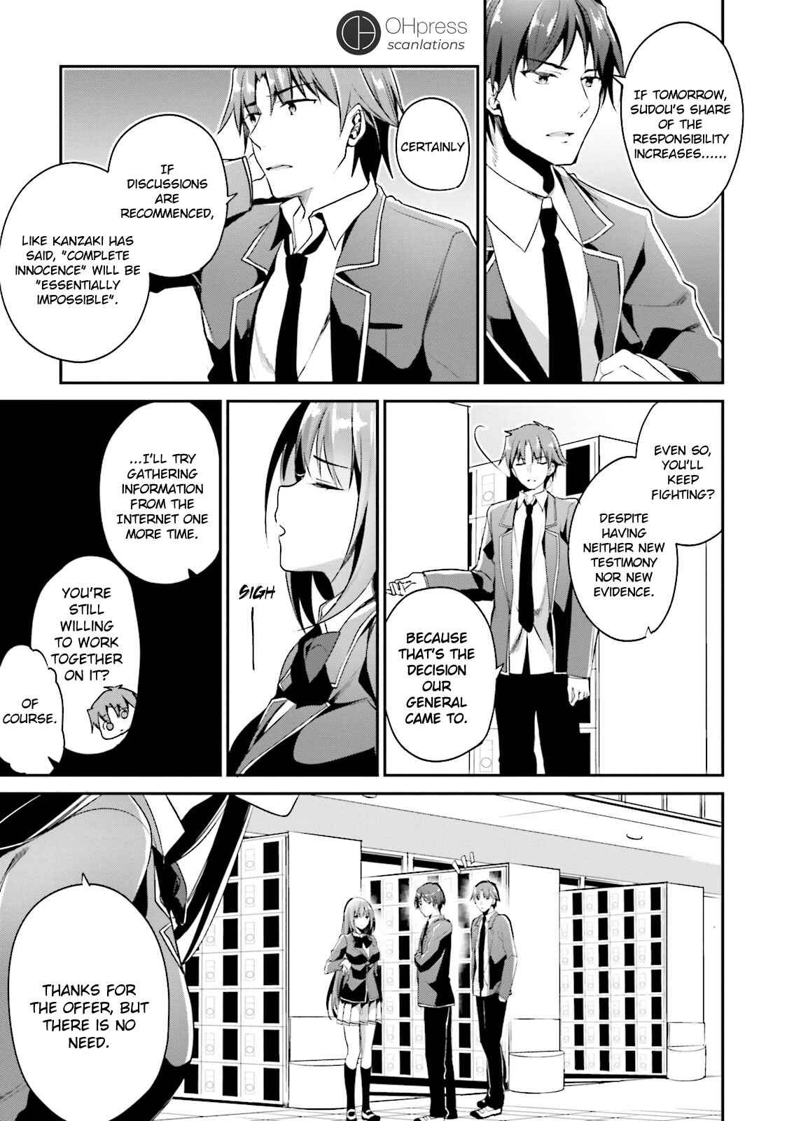 Classroom of the Elite Chapter 13 page 33