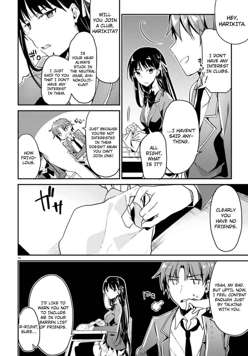 Classroom of the Elite Chapter 2 page 15