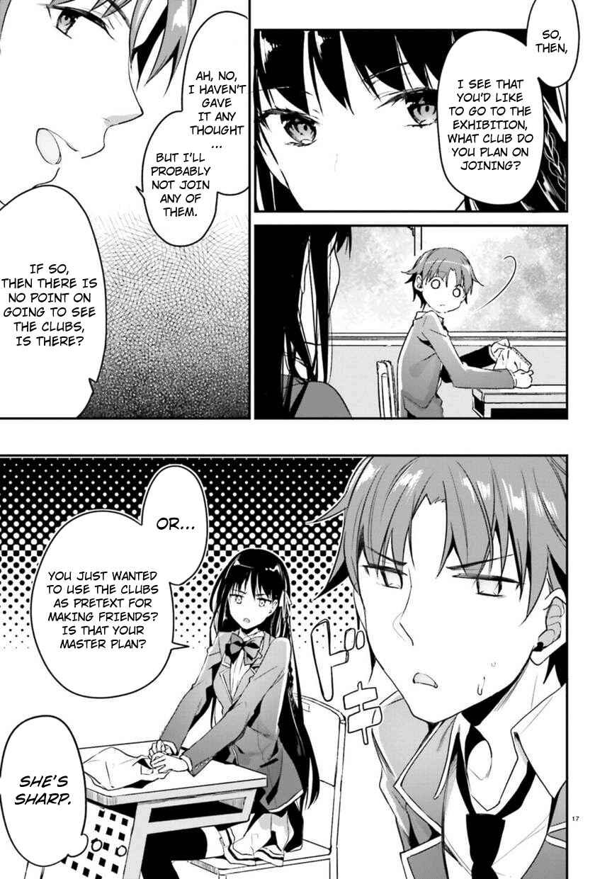 Classroom of the Elite Chapter 2 page 16
