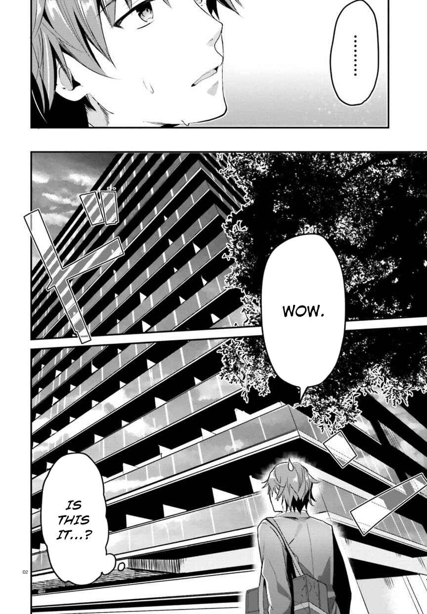 Classroom of the Elite Chapter 2 page 1