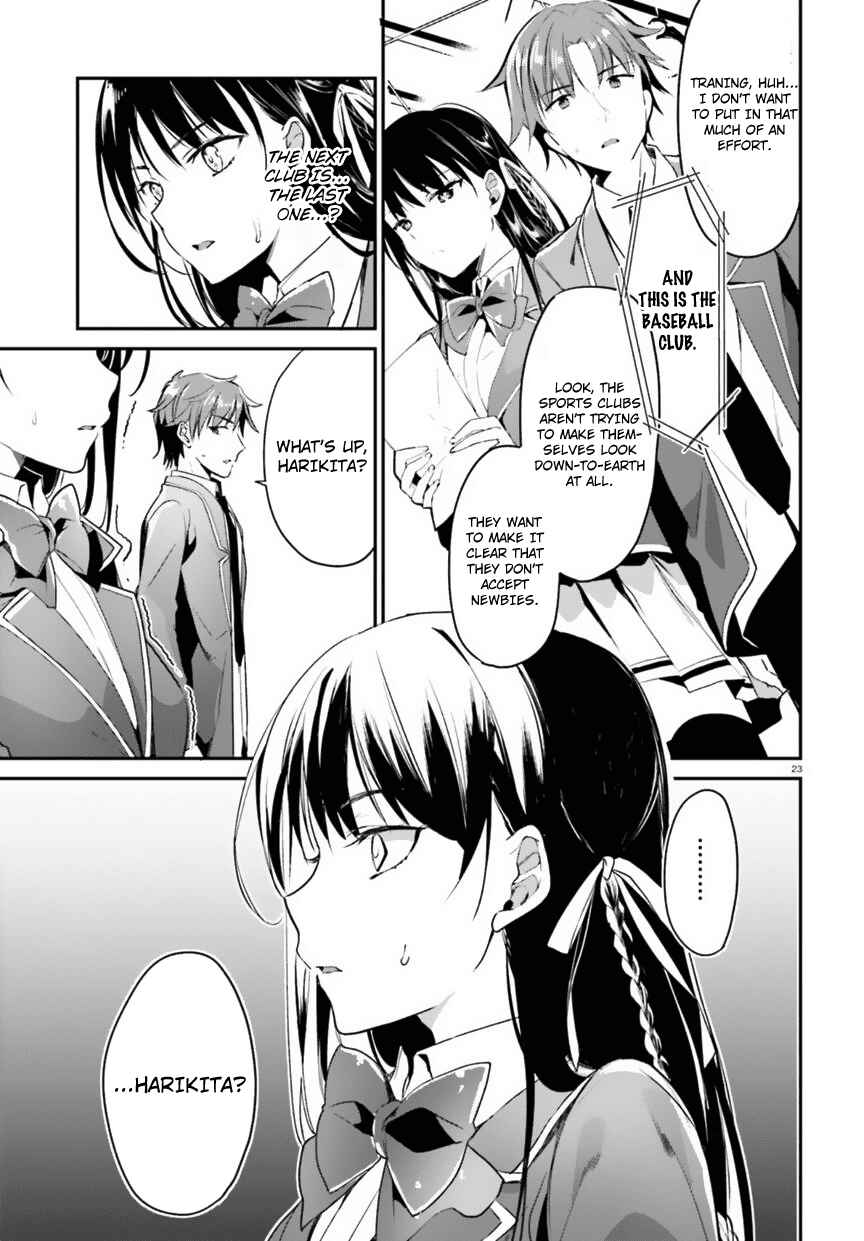 Classroom of the Elite Chapter 2 page 22
