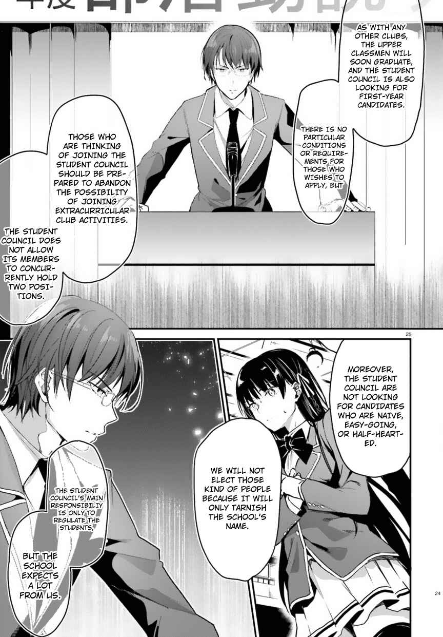 Classroom of the Elite Chapter 2 page 24