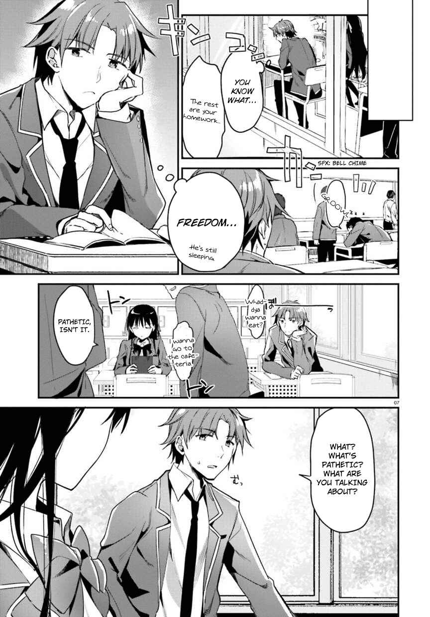 Classroom of the Elite Chapter 2 page 6