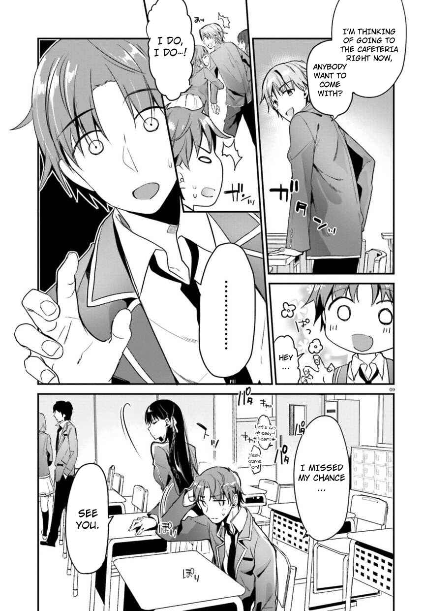 Classroom of the Elite Chapter 2 page 8