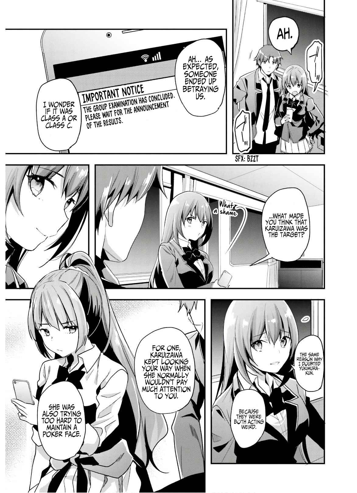 Classroom of the Elite Chapter 50 page 3