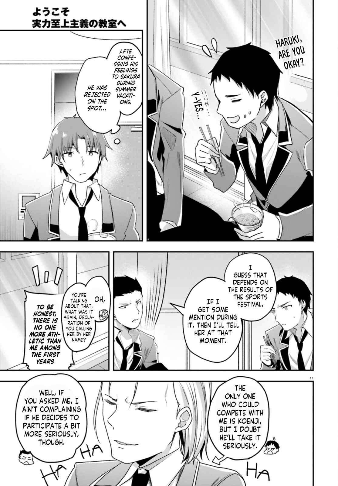 Classroom of the Elite Chapter 61 page 9