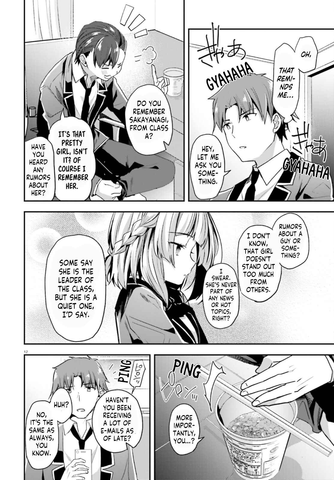 Classroom of the Elite Chapter 61 page 10
