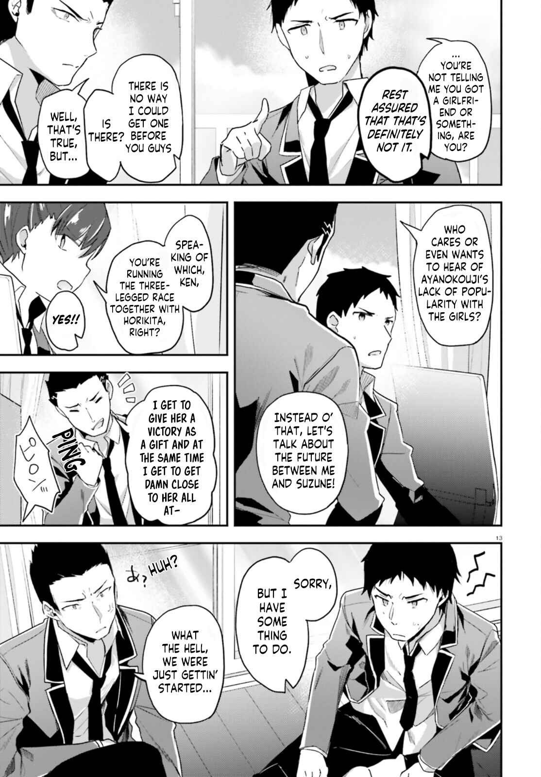 Classroom of the Elite Chapter 61 page 11
