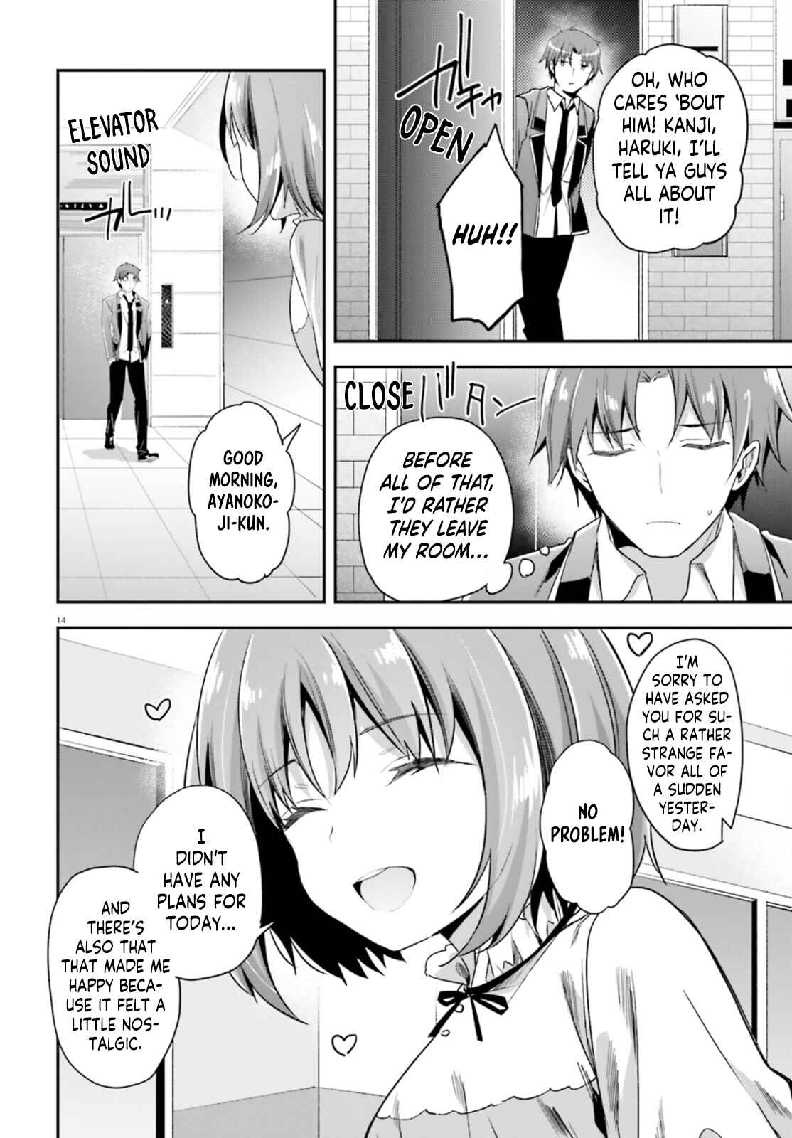 Classroom of the Elite Chapter 61 page 12