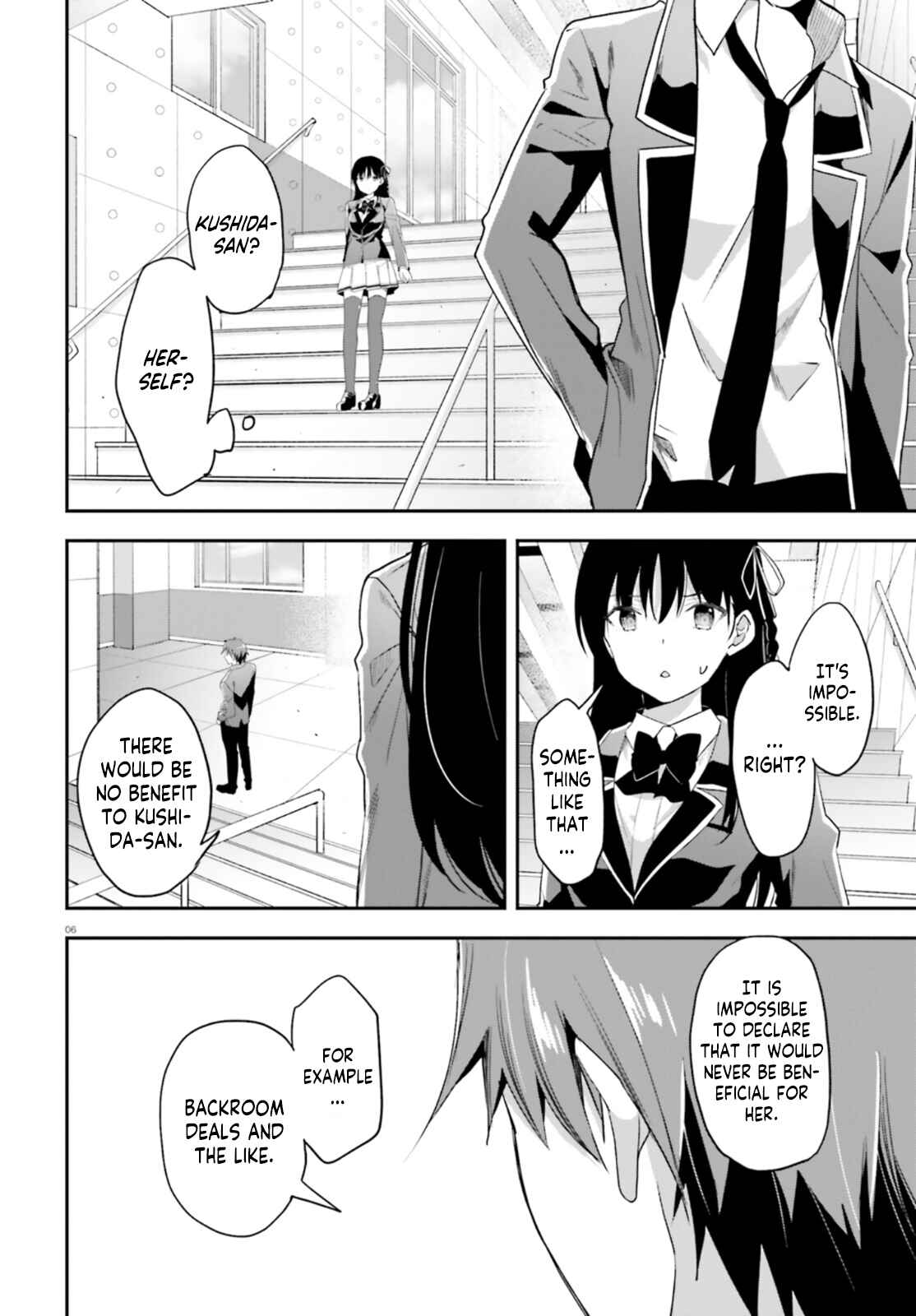 Classroom of the Elite Chapter 61 page 4
