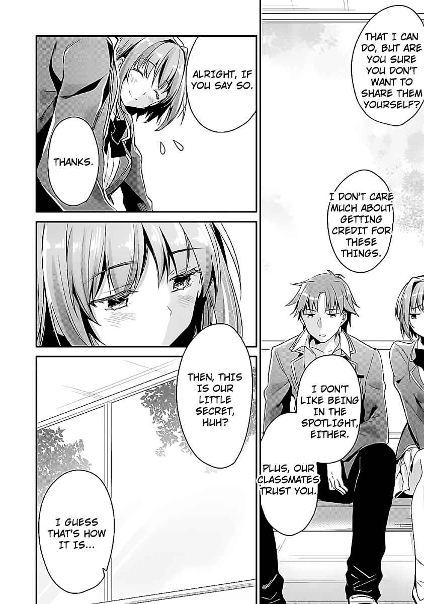 Classroom of the Elite Chapter 7 page 35