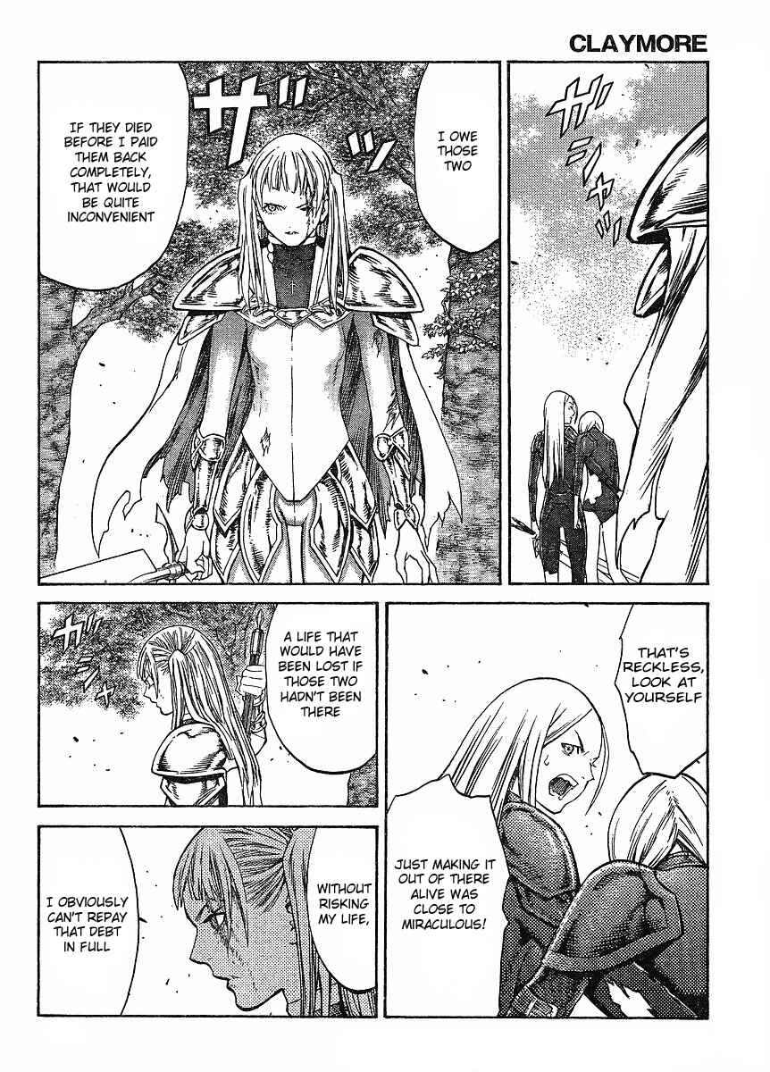 Claymore Chapter 105 page 18