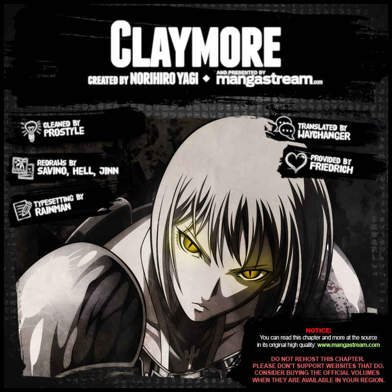 Claymore Chapter 144 page 0