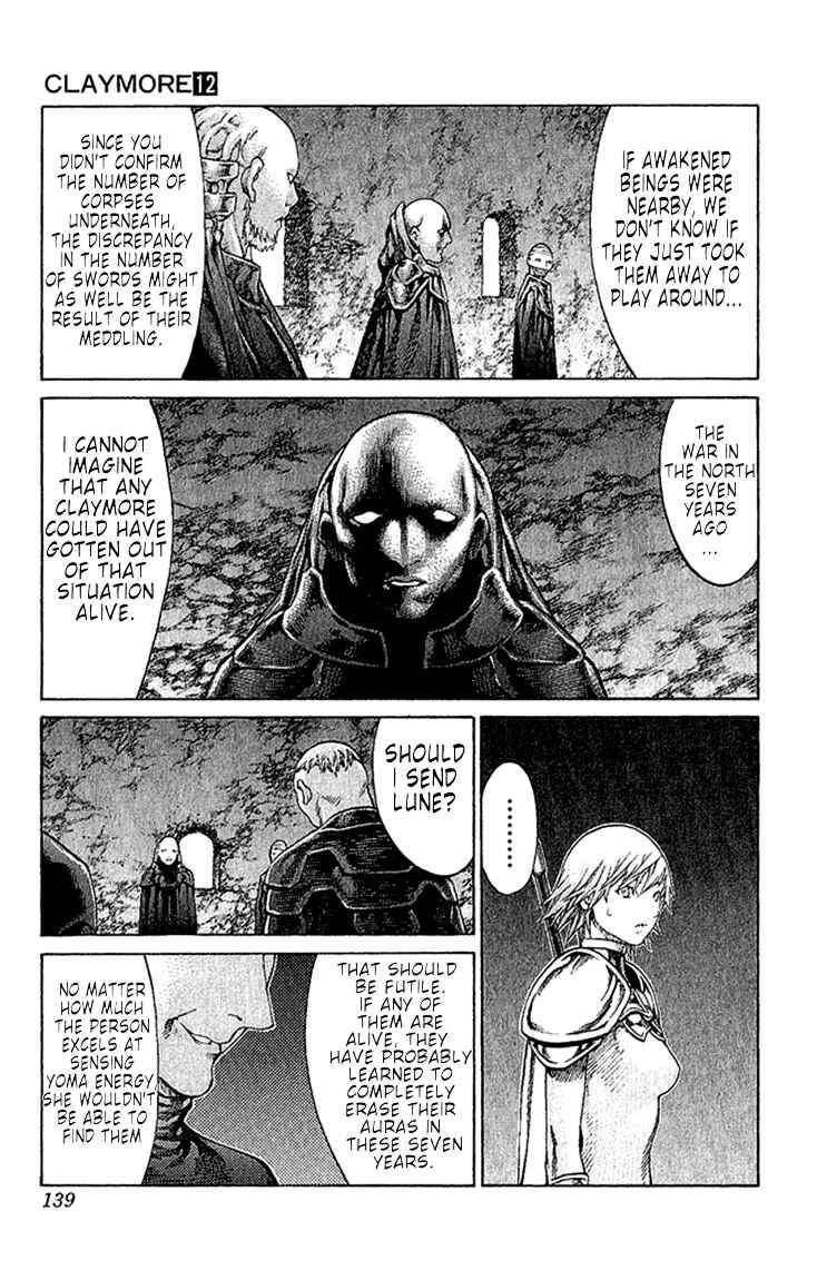 Claymore Chapter 68 page 3