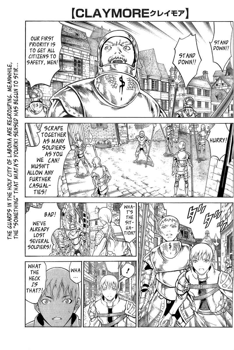 Claymore Chapter 75 page 0