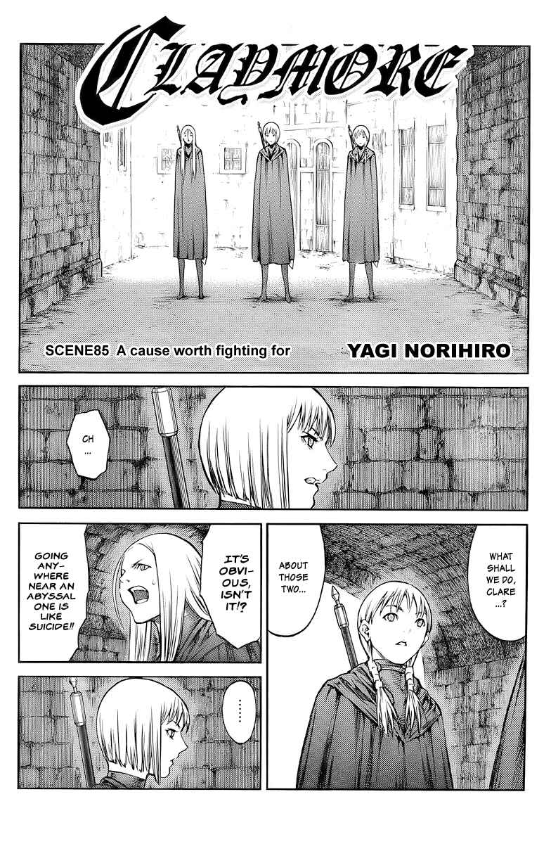 Claymore Chapter 85 page 2