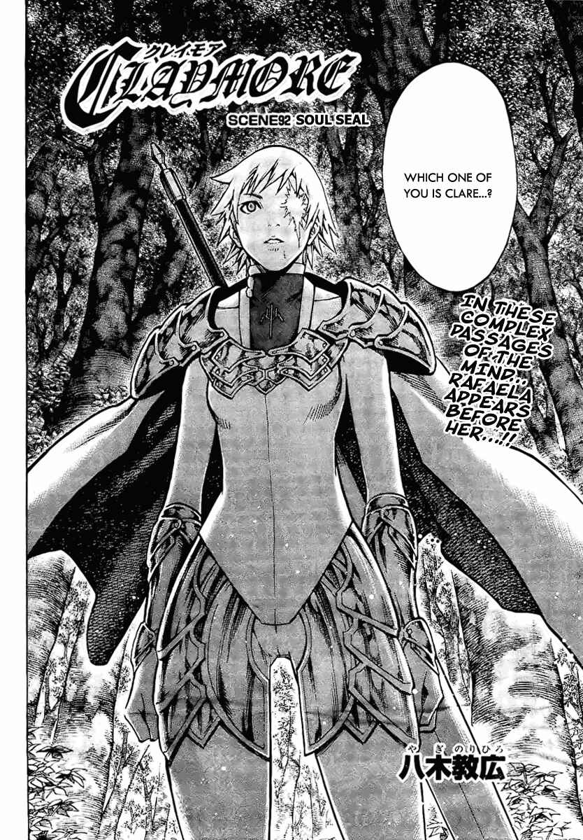 Claymore Chapter 92 page 1
