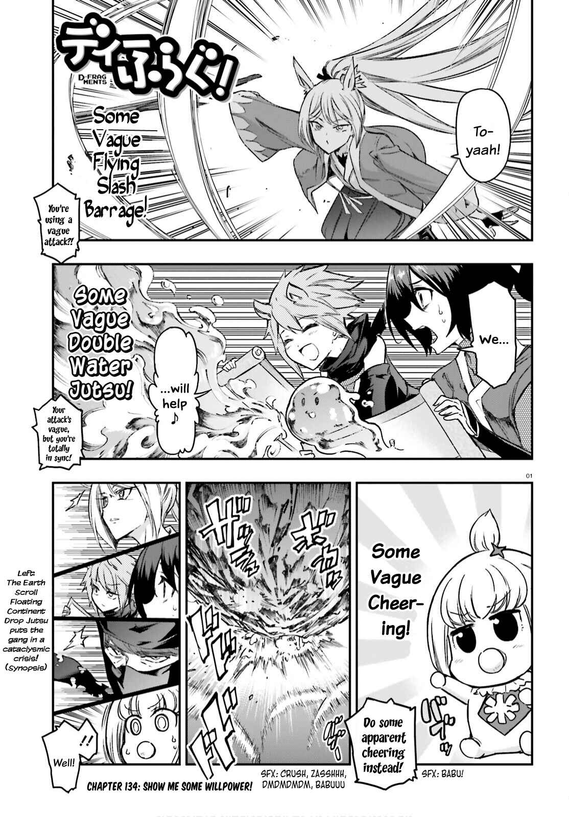 D-Frag! Chapter 134 page 0