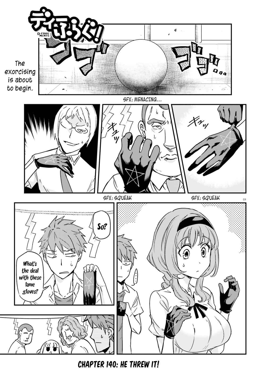 D-Frag! Chapter 140 page 0