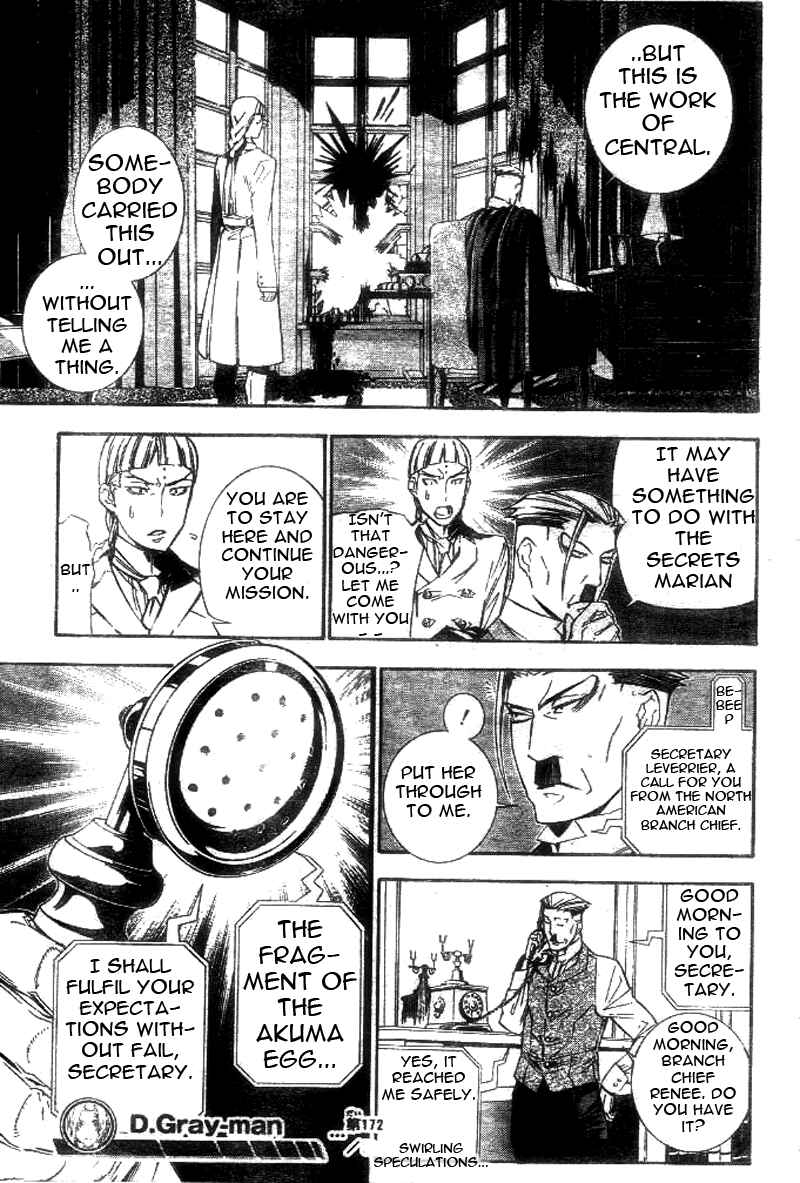 D.Gray-man Chapter 171 page 17