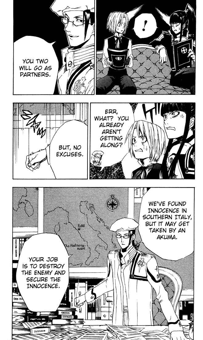 D.Gray-man Chapter 8 page 14