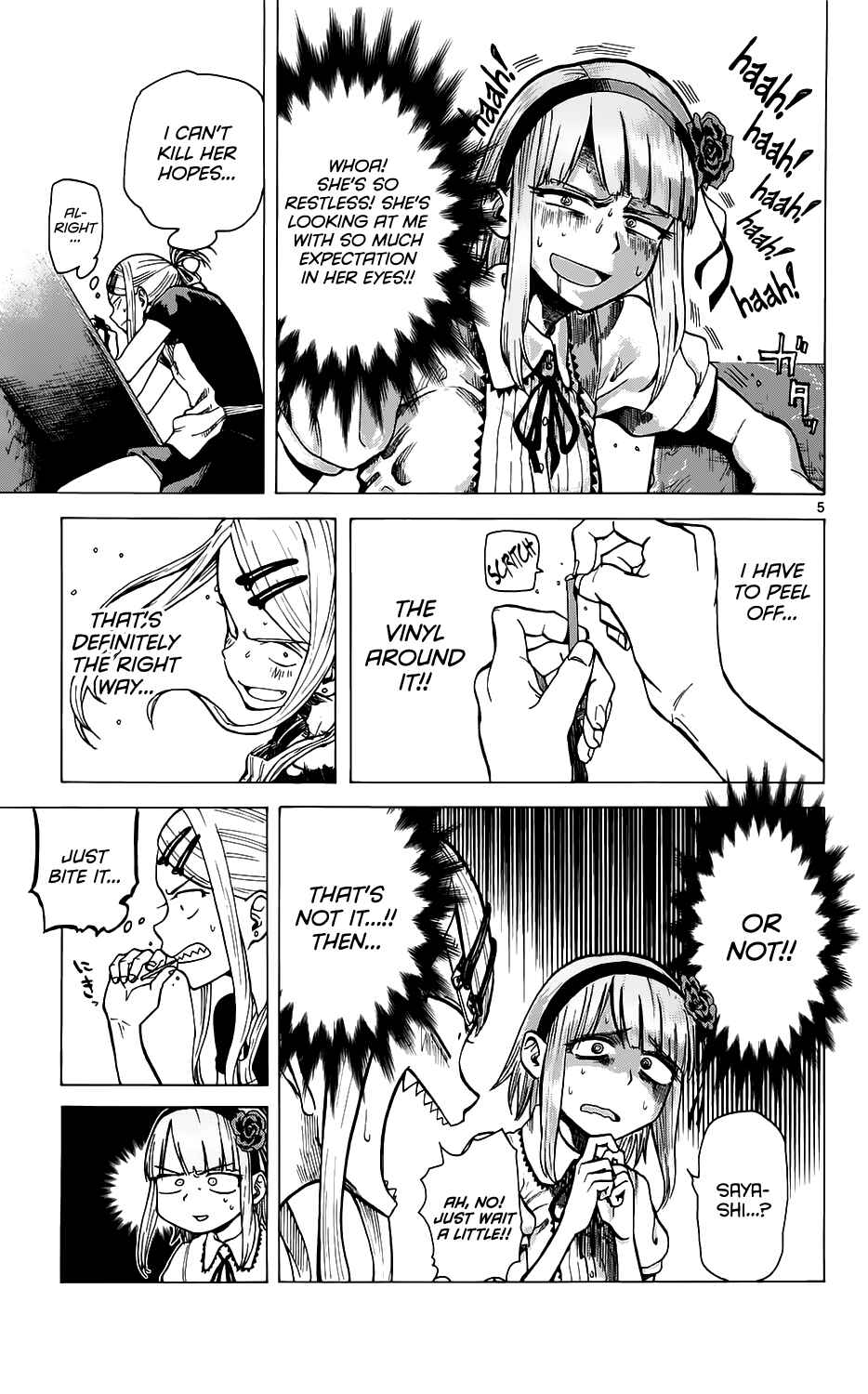 Dagashi Kashi Chapter 20 page 5