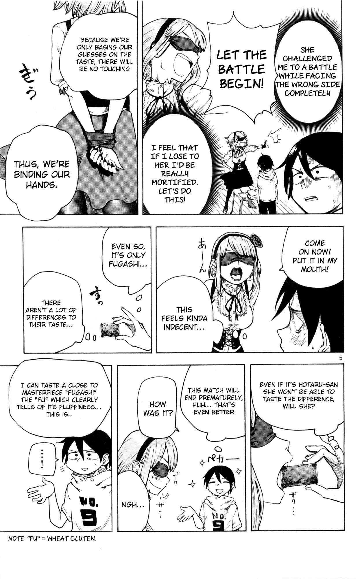 Dagashi Kashi Chapter 39 page 5