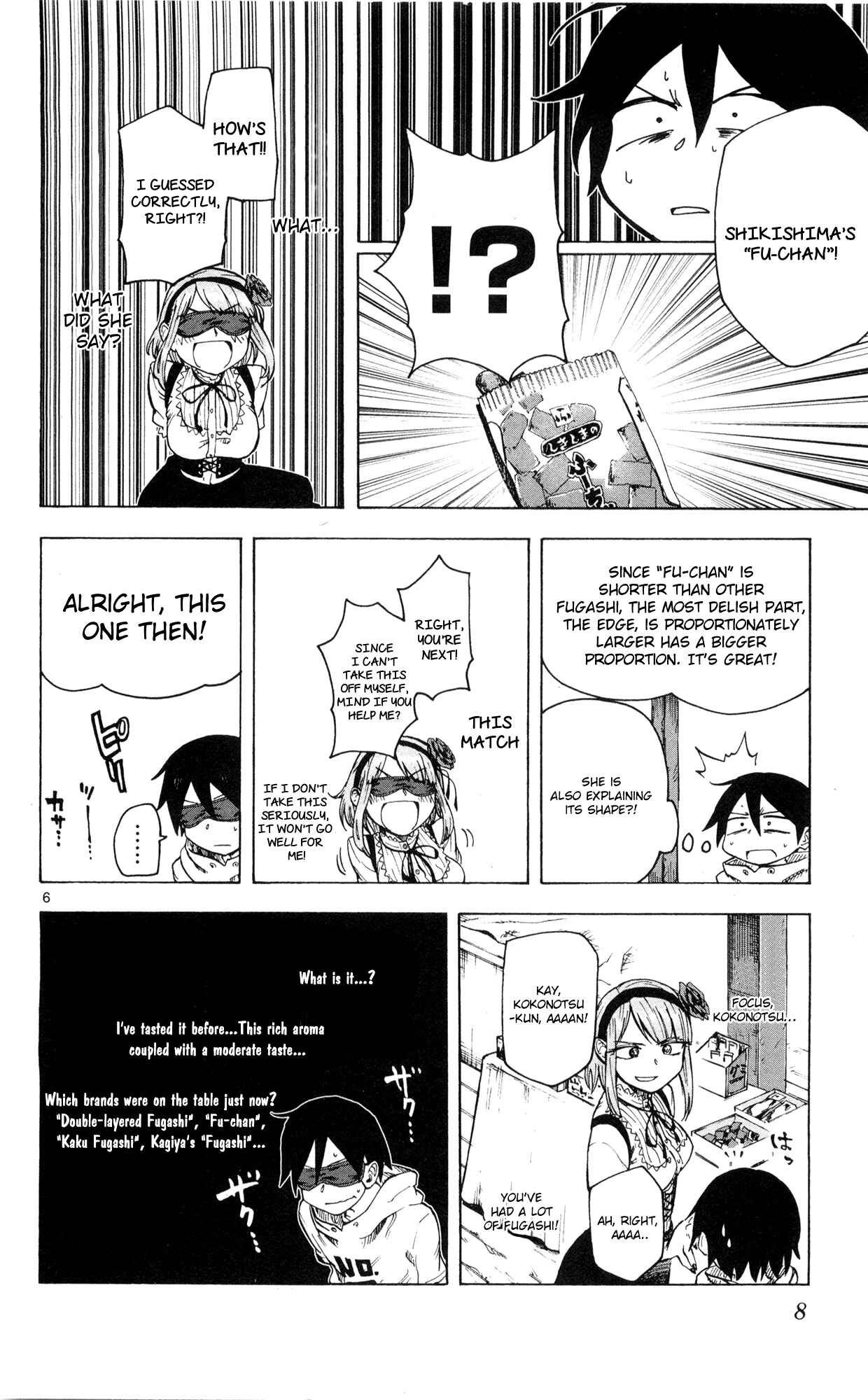 Dagashi Kashi Chapter 39 page 6