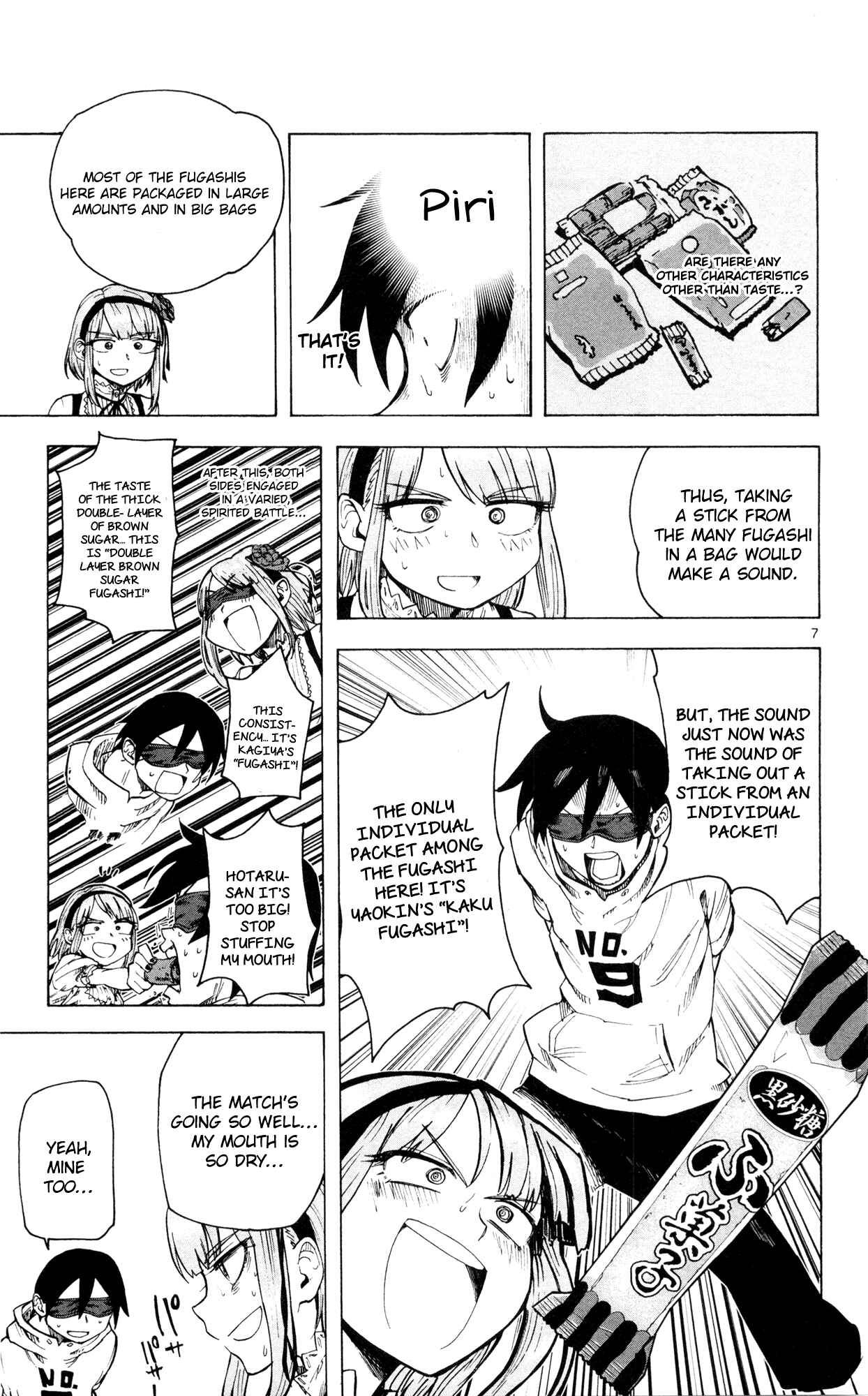 Dagashi Kashi Chapter 39 page 7