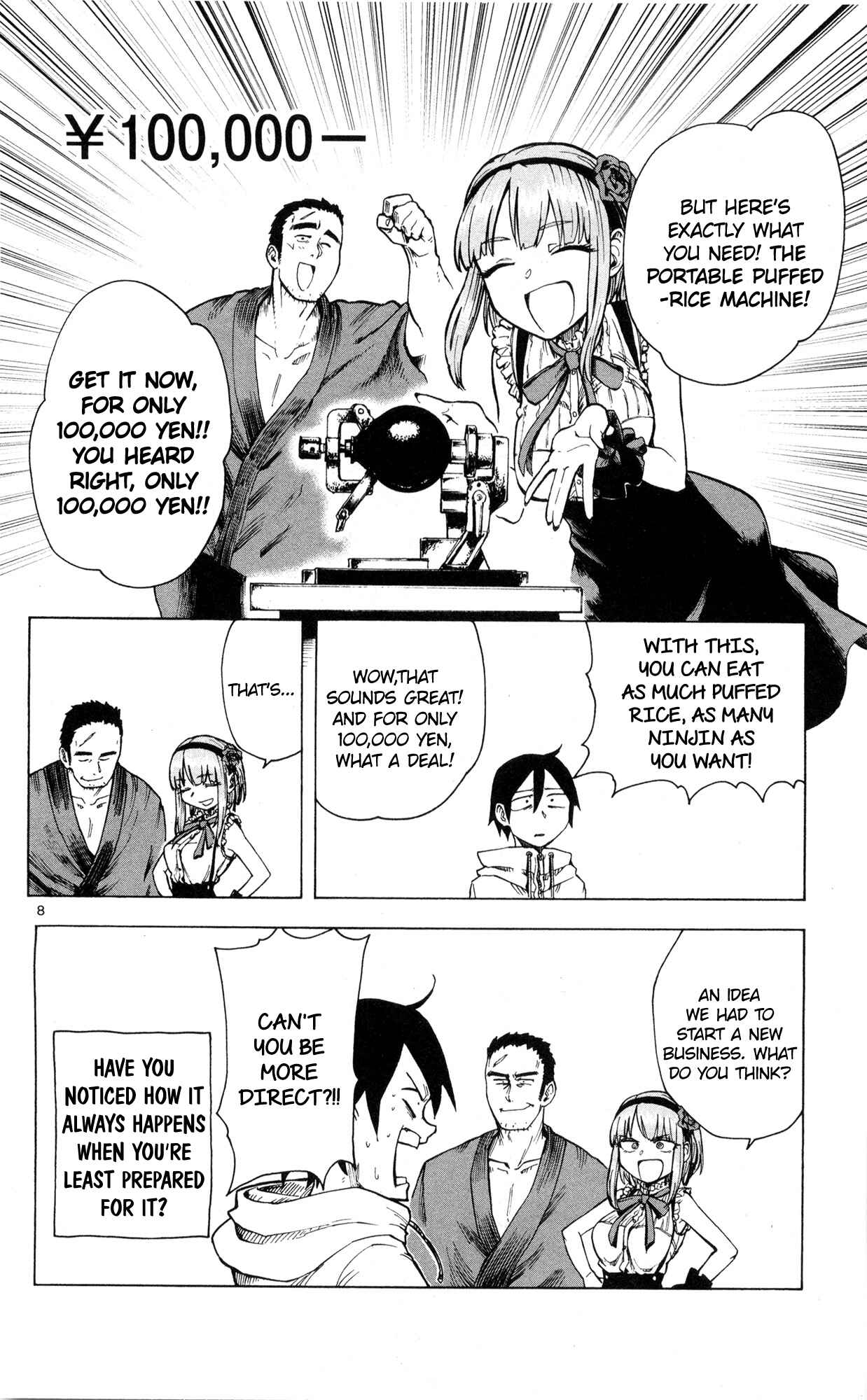 Dagashi Kashi Chapter 41 page 8